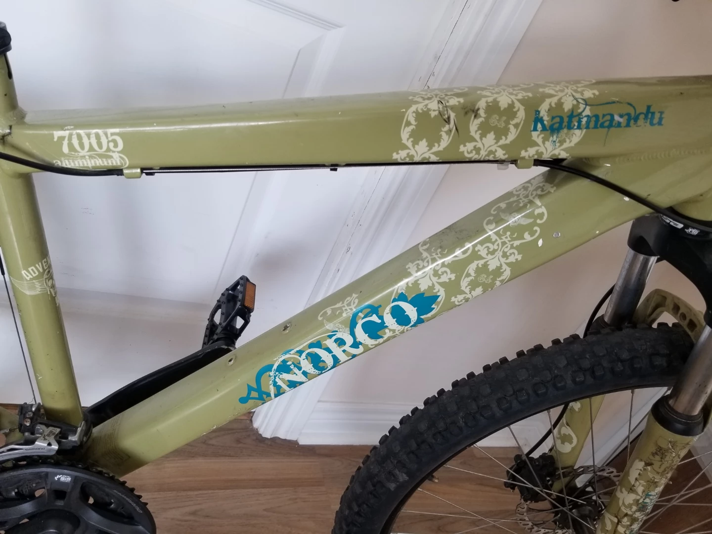 Norco Katmandu downhill Mountain Bike frame medium tire size 26 - photo 3