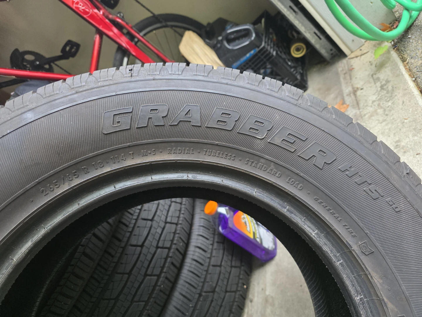 4 General Tire Grabber HTS60 265/65R18 Tires