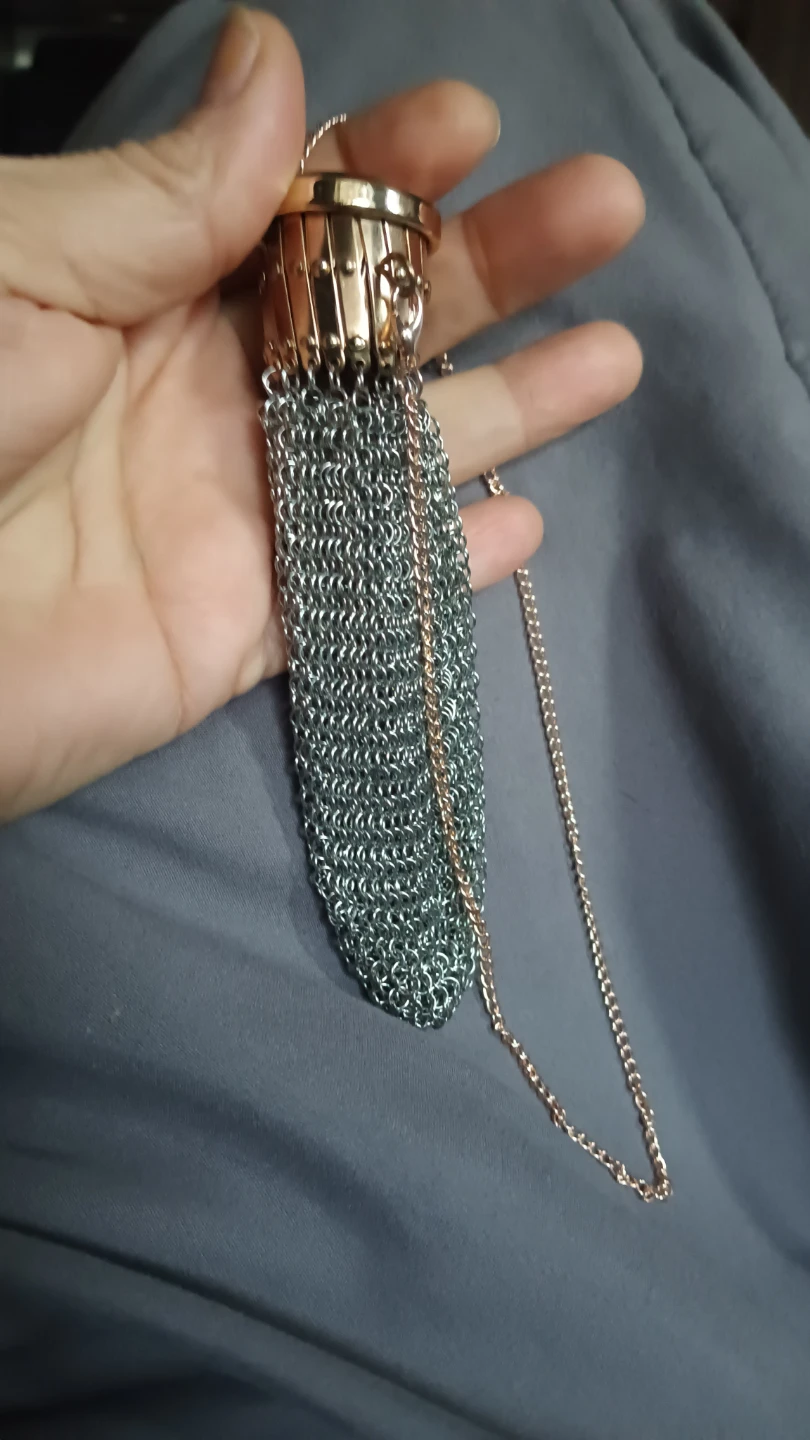 Vintage inspired Chainmail Coin Pouch - photo 5