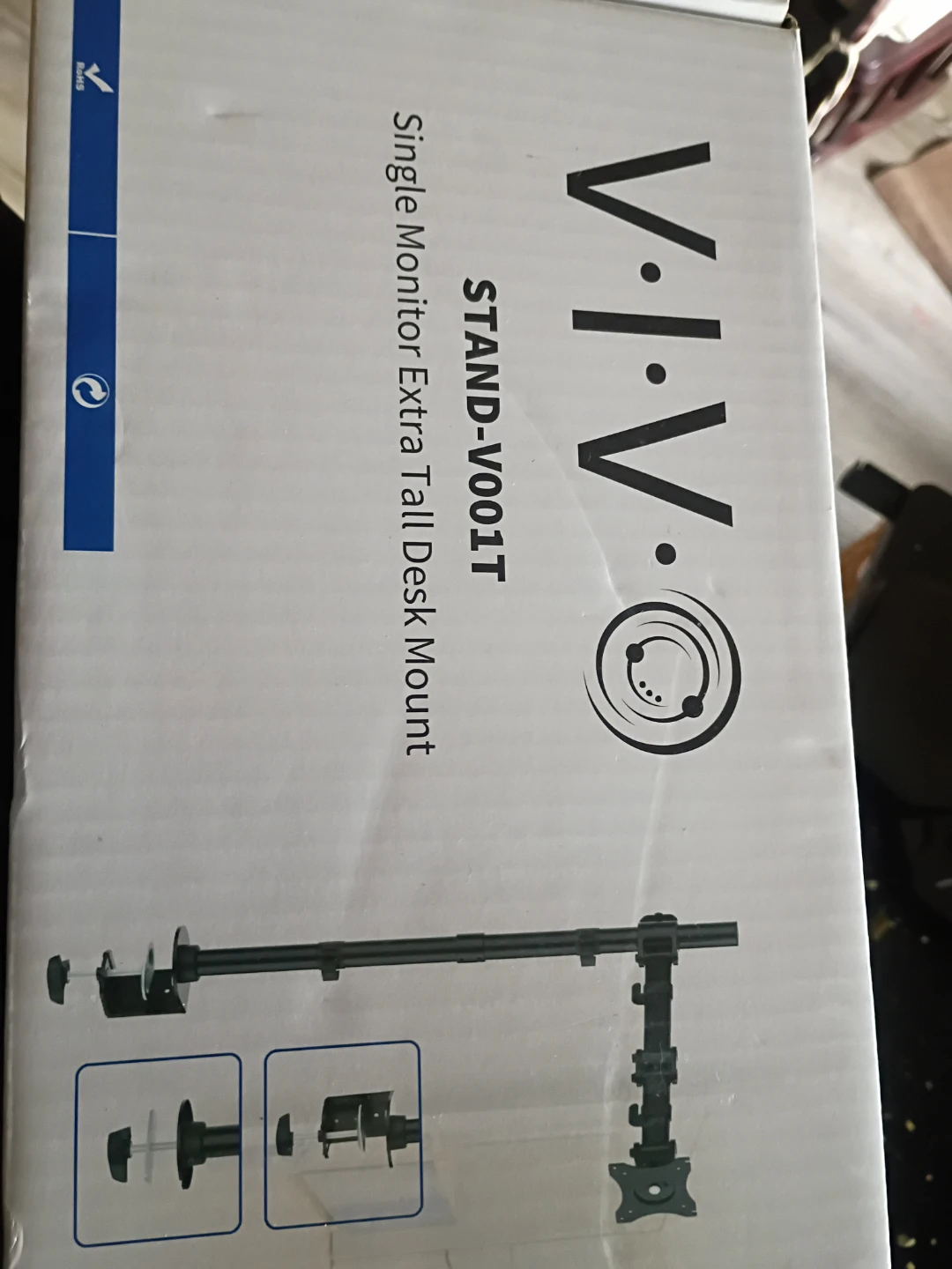VIVO STAND-V001T Single Monitor Desk Mount