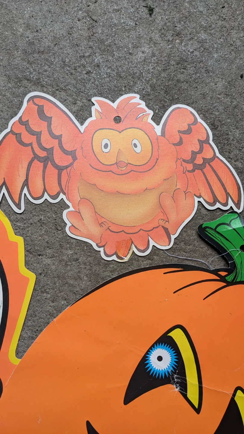 Vintage 1986 Beistle Halloween Decorations - photo 4