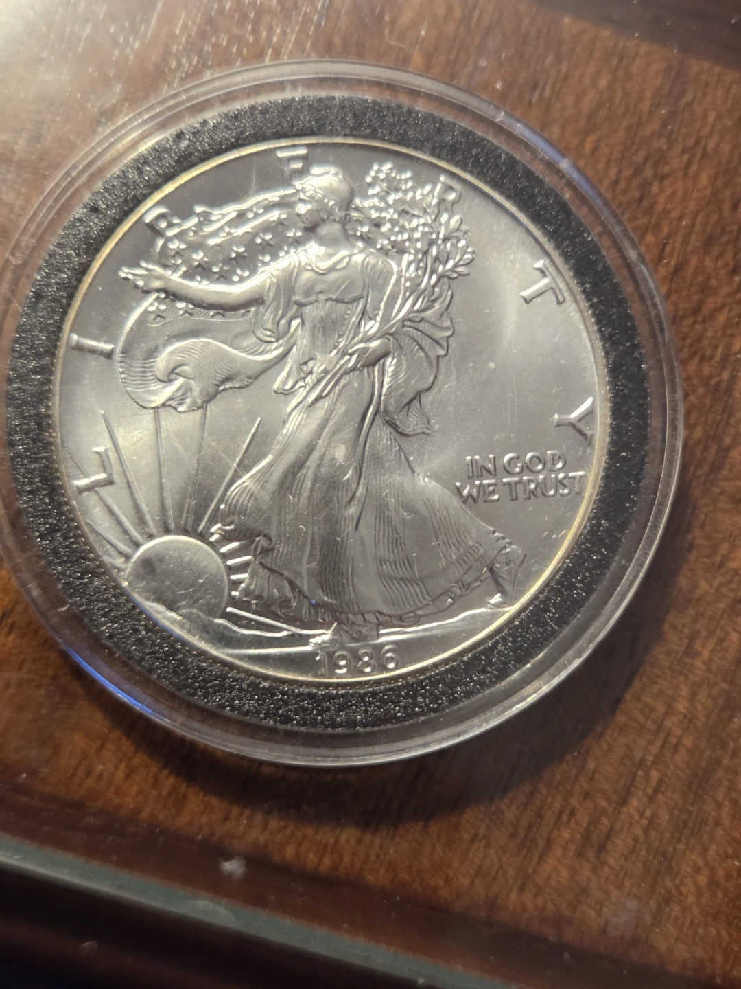 1986 American Silver Eagle 1 oz Coin