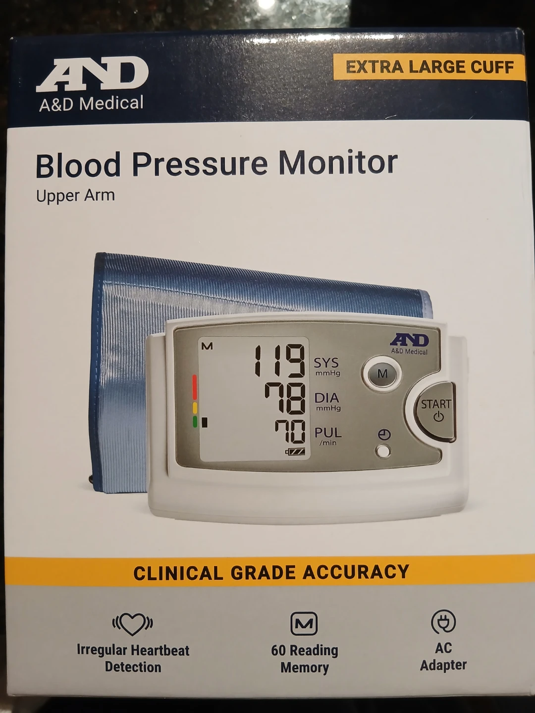 BRAND NEW - A&D Medical UA-789AC Blood Pressure Monitor - photo 5