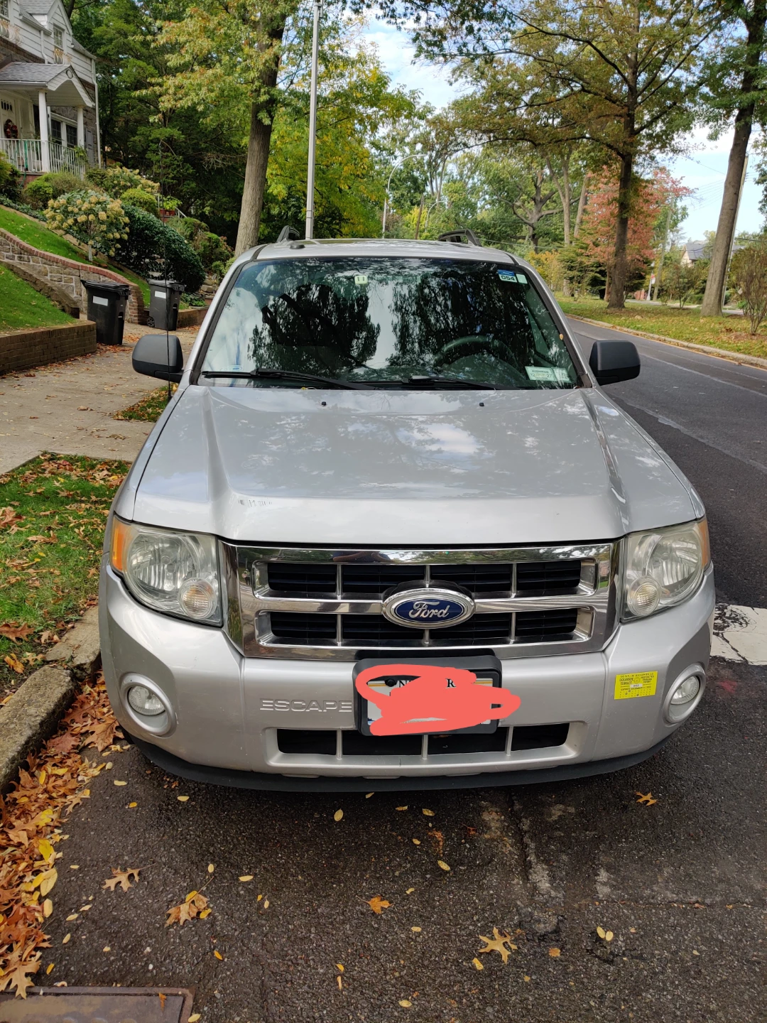 Silver Ford Escape XLT