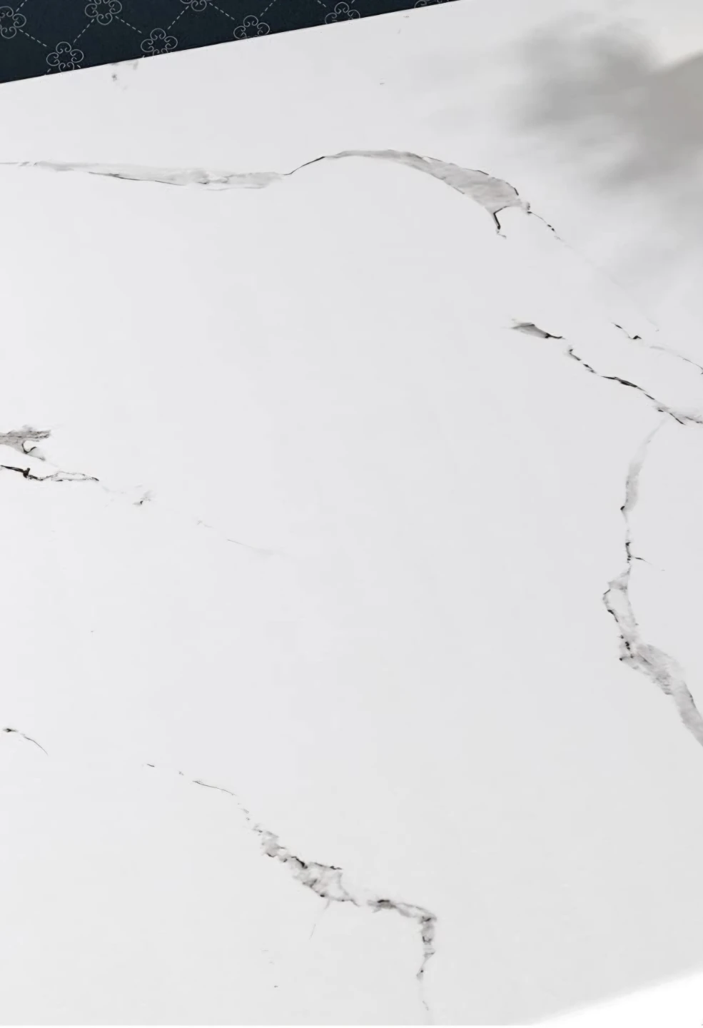 White Marble Peel & Stick Self Adhesive Wallpaper  15.7"×78.7"