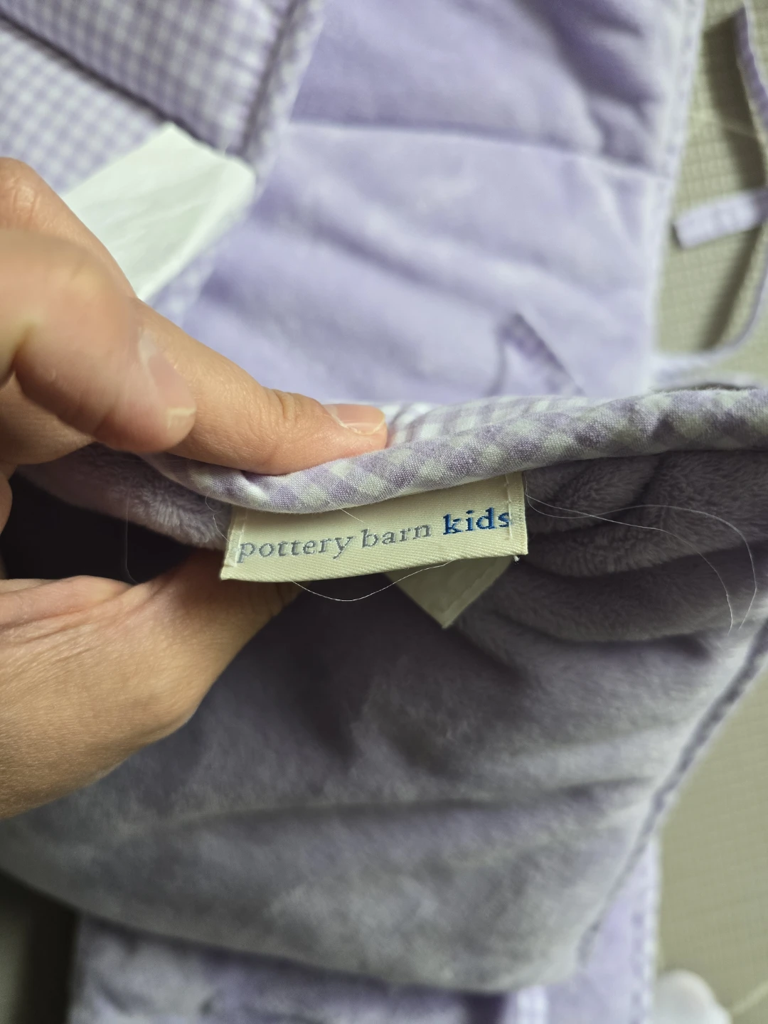 Pottery Barn Crib Bumper Liners - photo 3