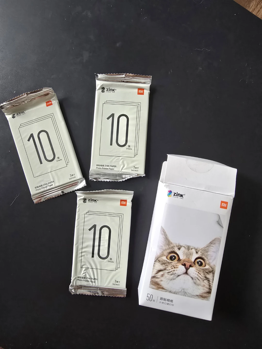 90 Xiaomi ZINK Photo Paper 2x3 inch sheets