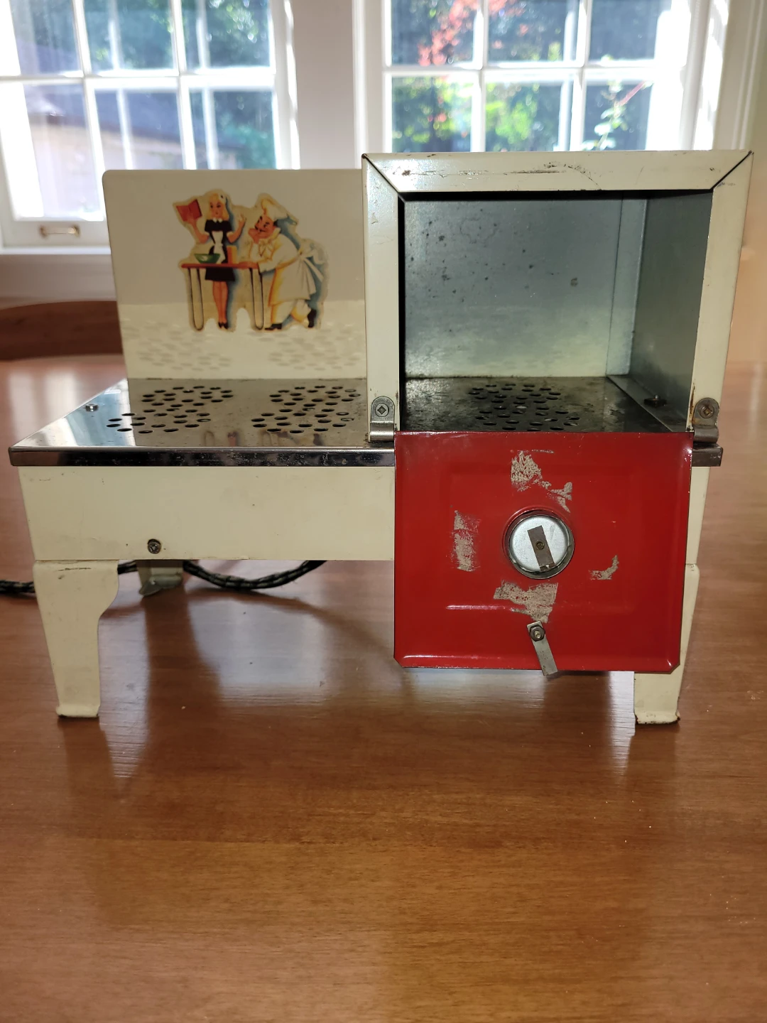 WORKING Vintage Superior Toy Oven - photo 2