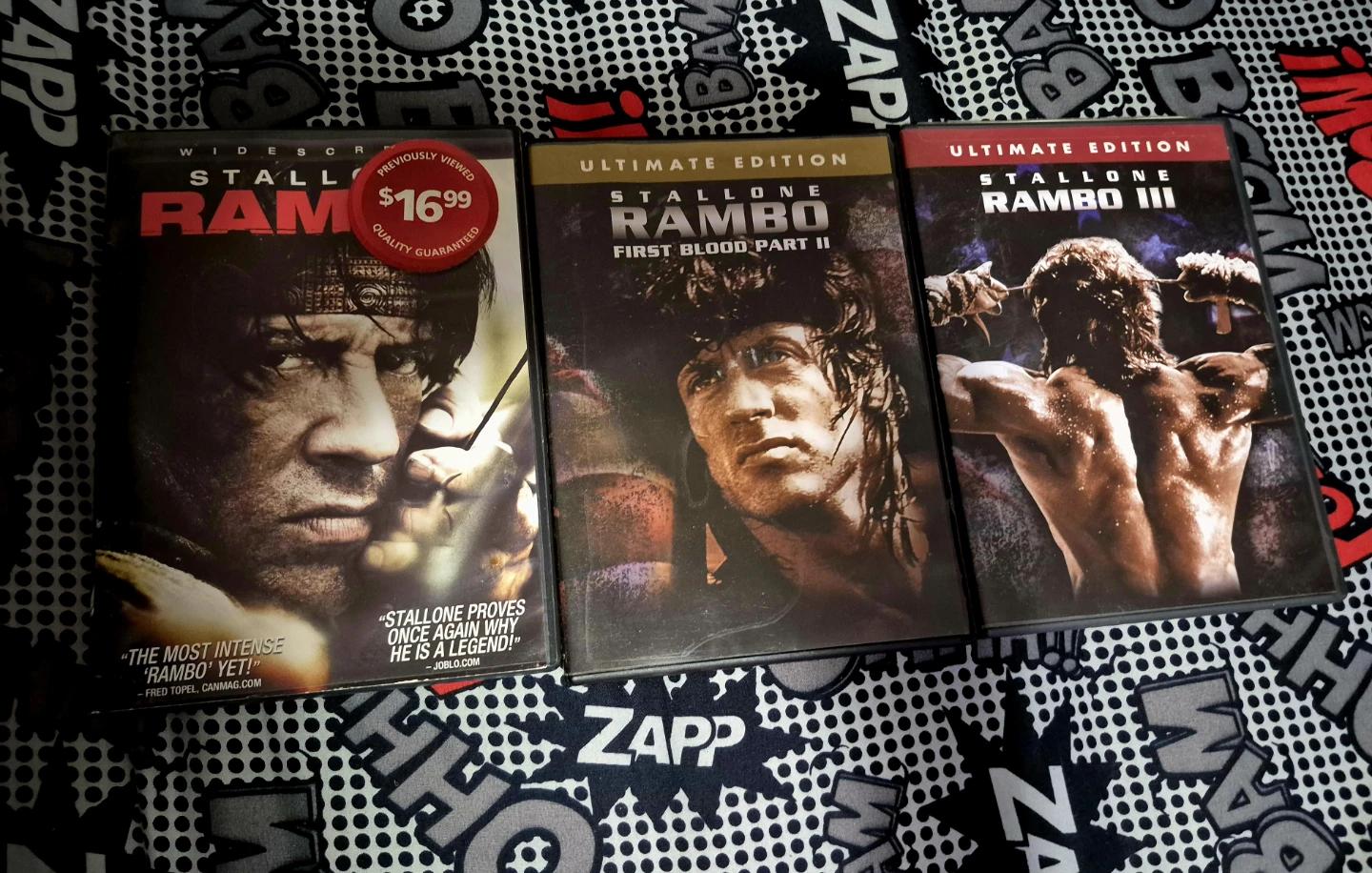 Rambo Trilogy DVD Collection