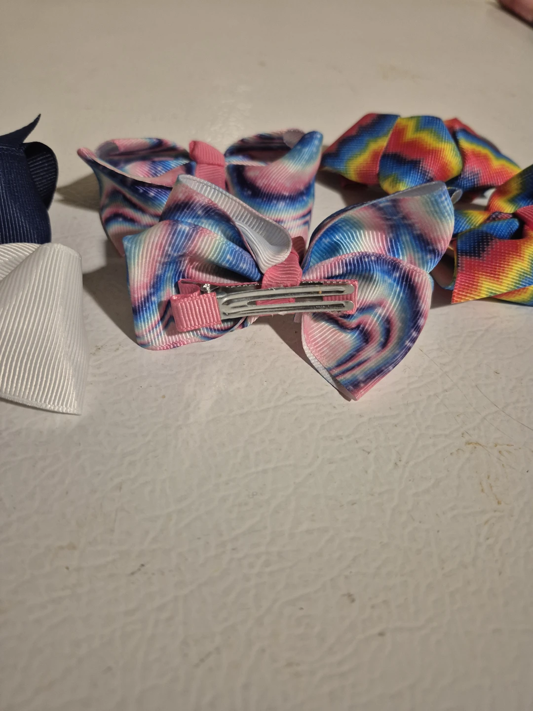 Set of 6 Grosgrain Ribbon Hair Bows, price for all - photo 2