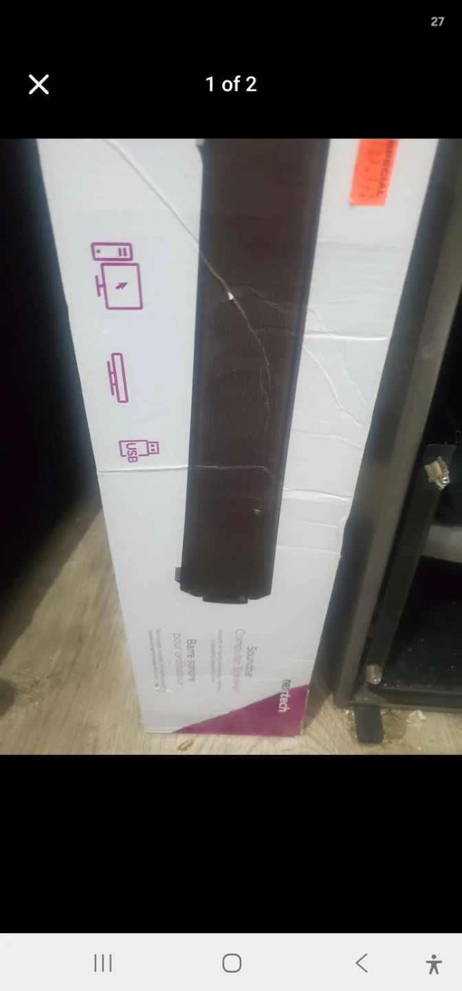 Nextech USB Computer Soundbar