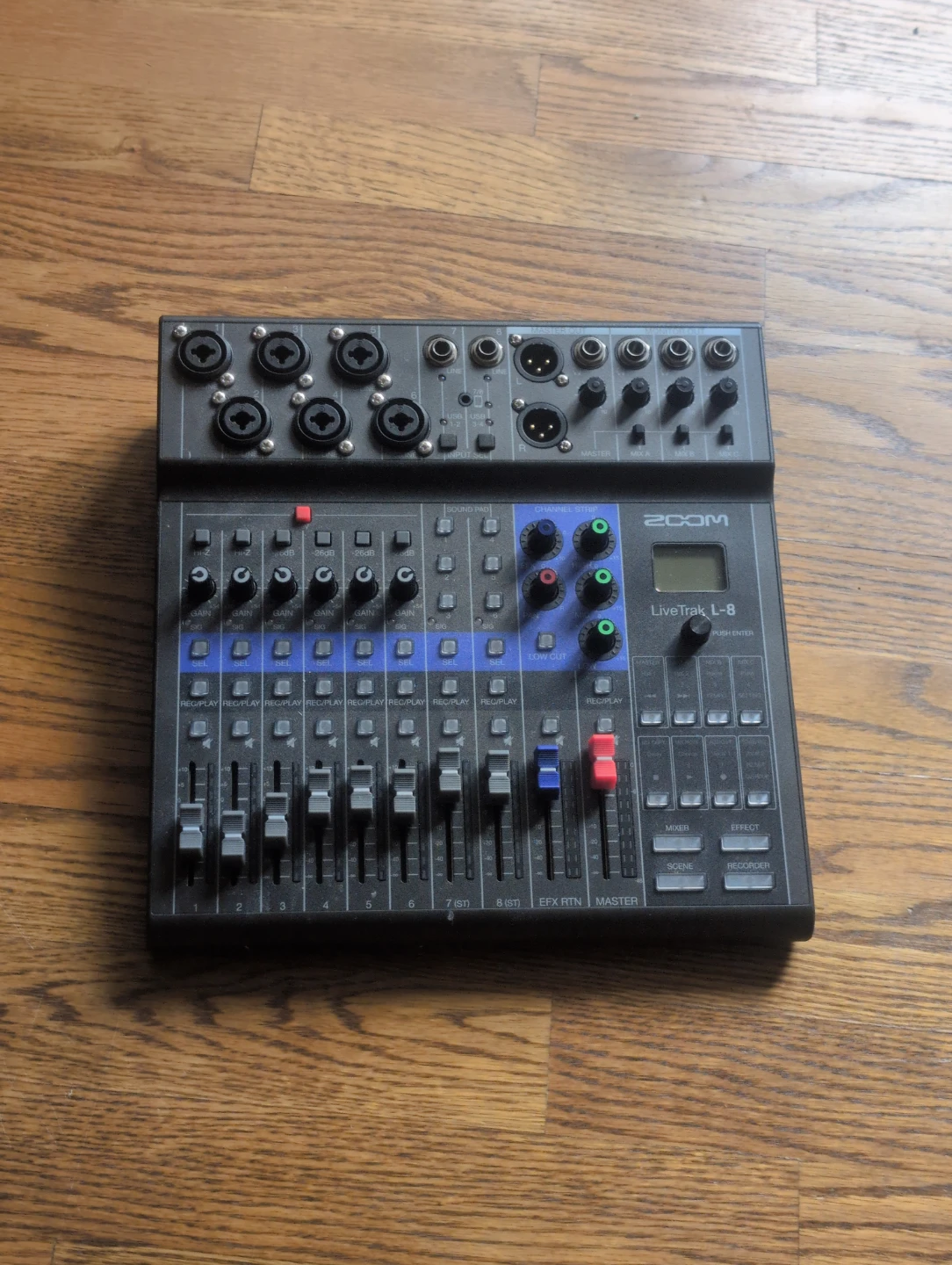 Zoom LiveTrak L-8 8-Track Mixer and Recorder