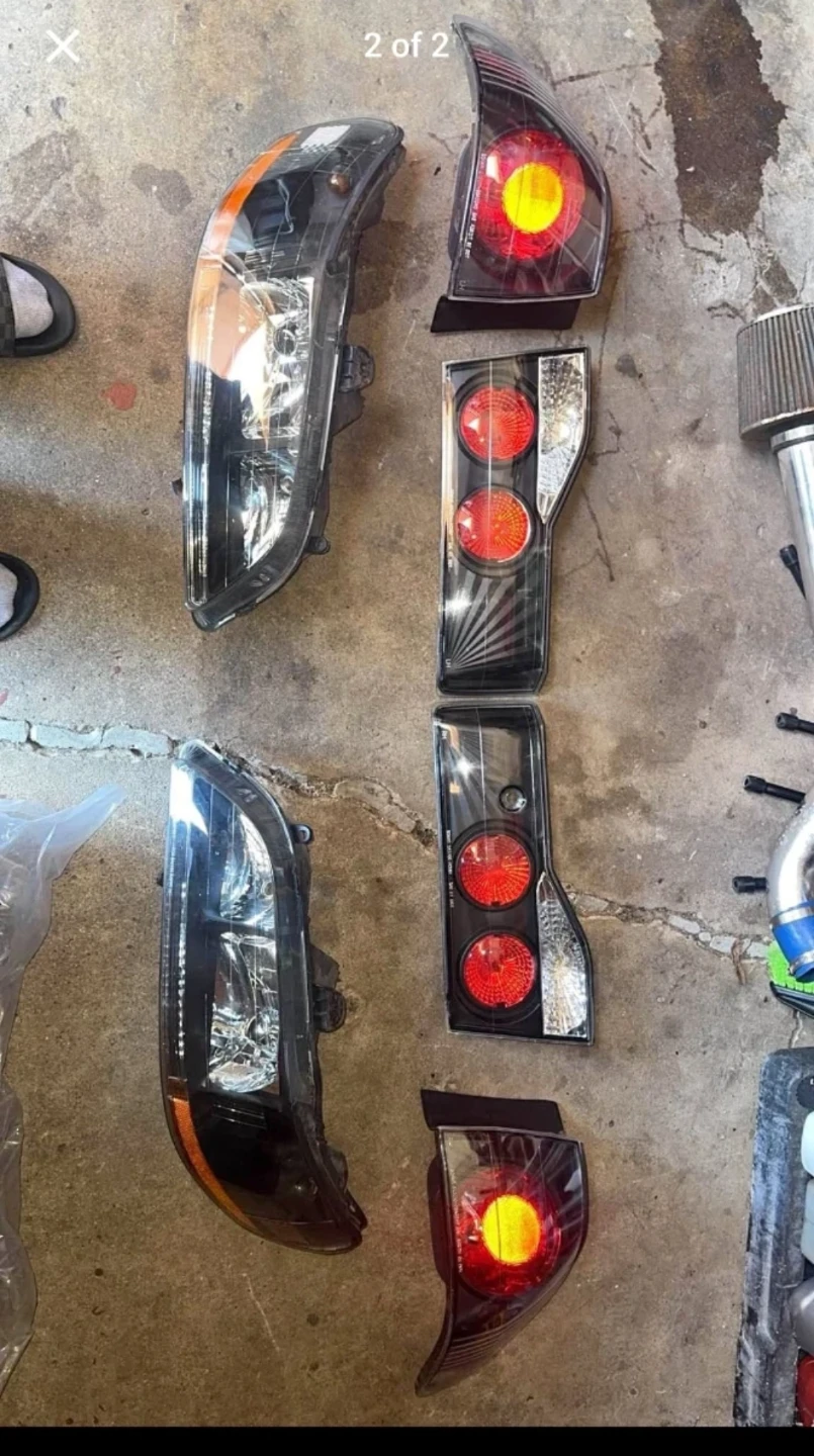 Honda Civic Tail Light and Headlight Set