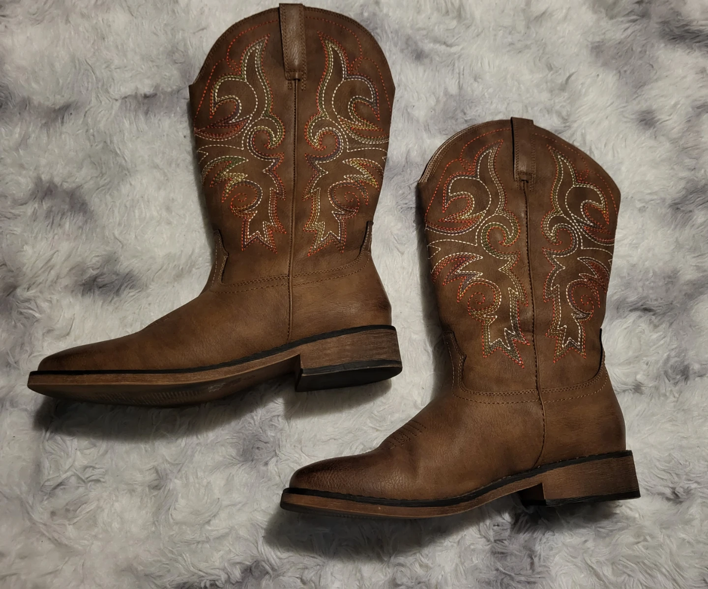 New Brown Western Cowboy Boots Woman's size 9 - photo 2