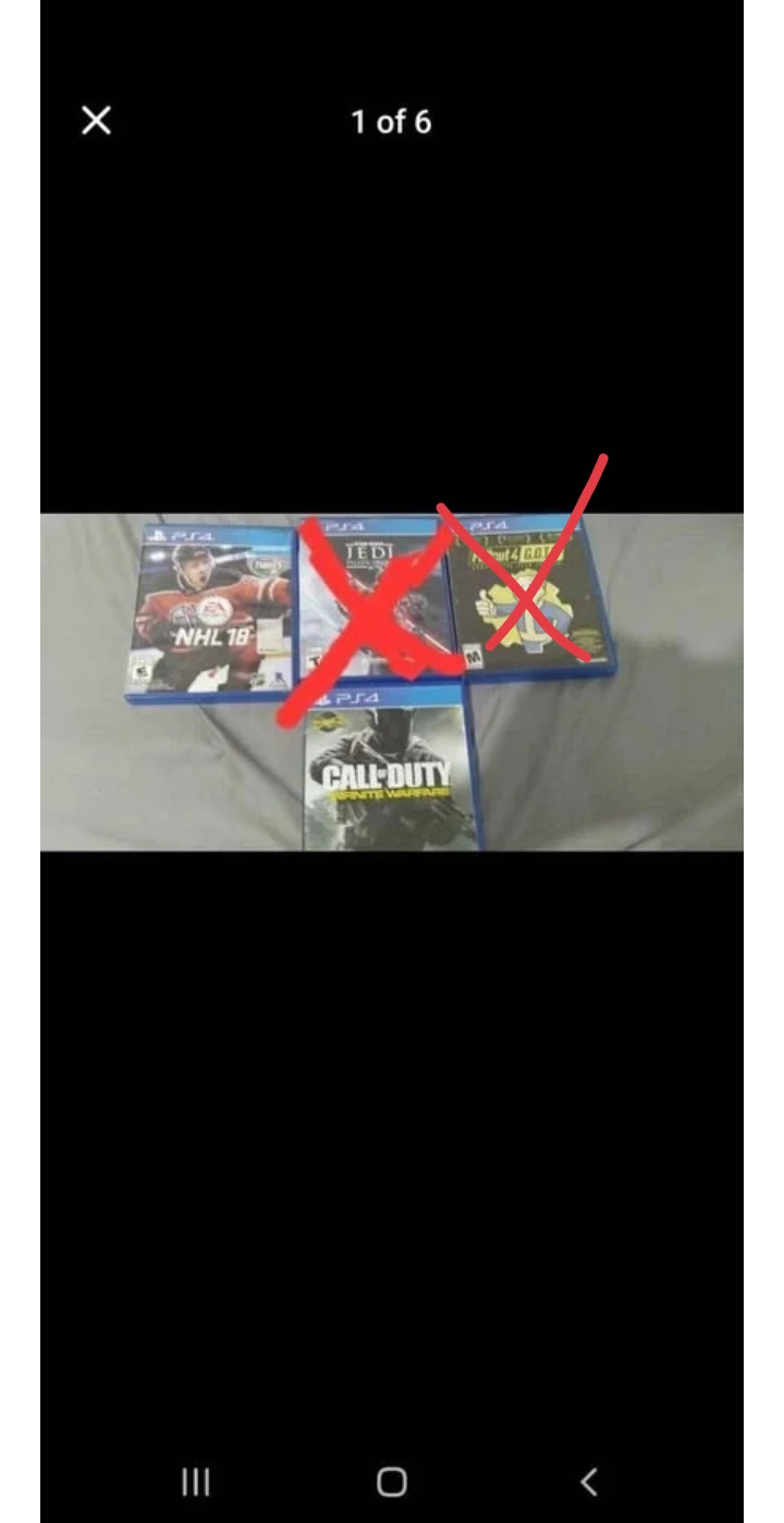 Ps4 games good condition