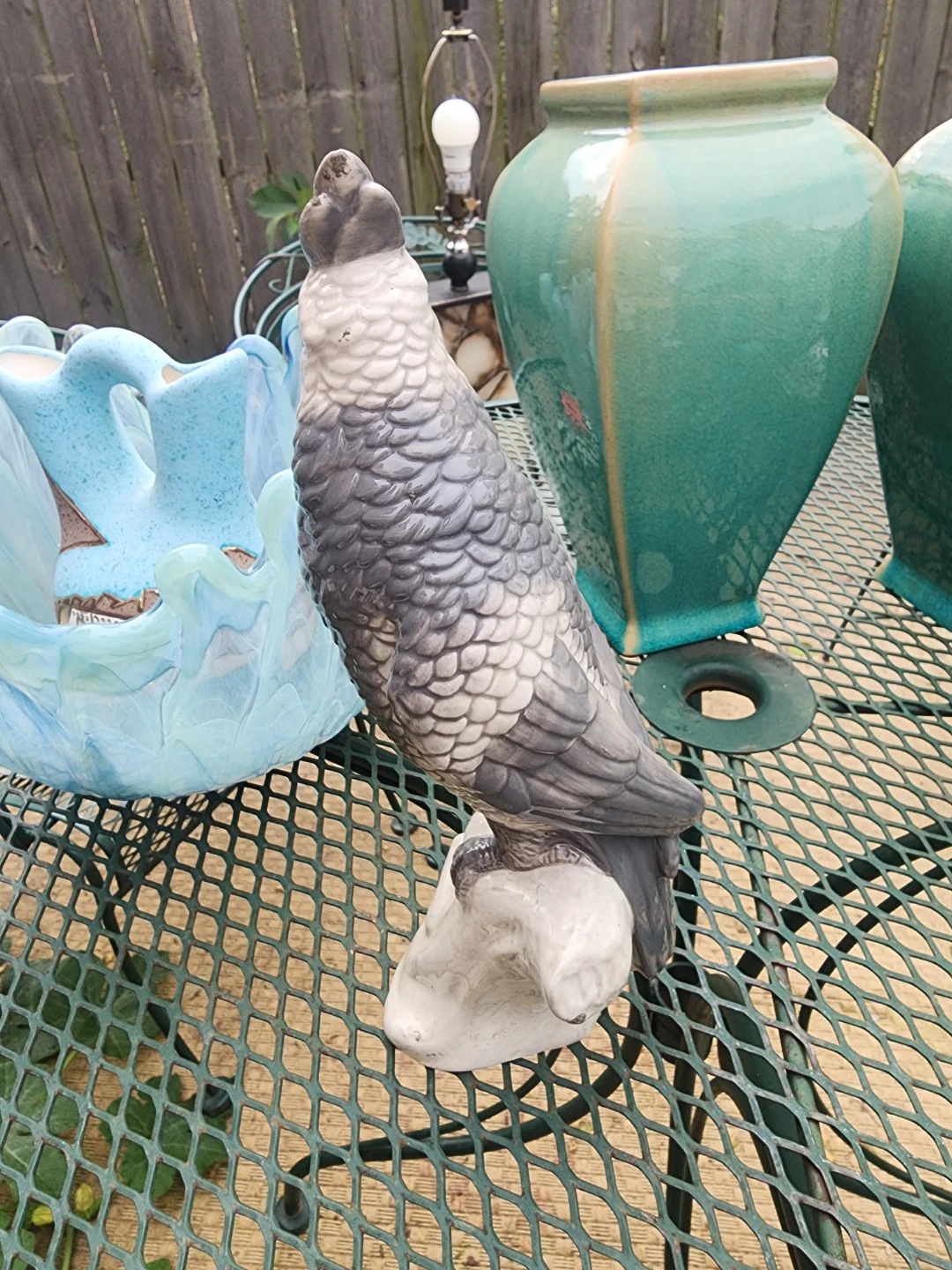 Ceramic Cockatoo Figurine - photo 5