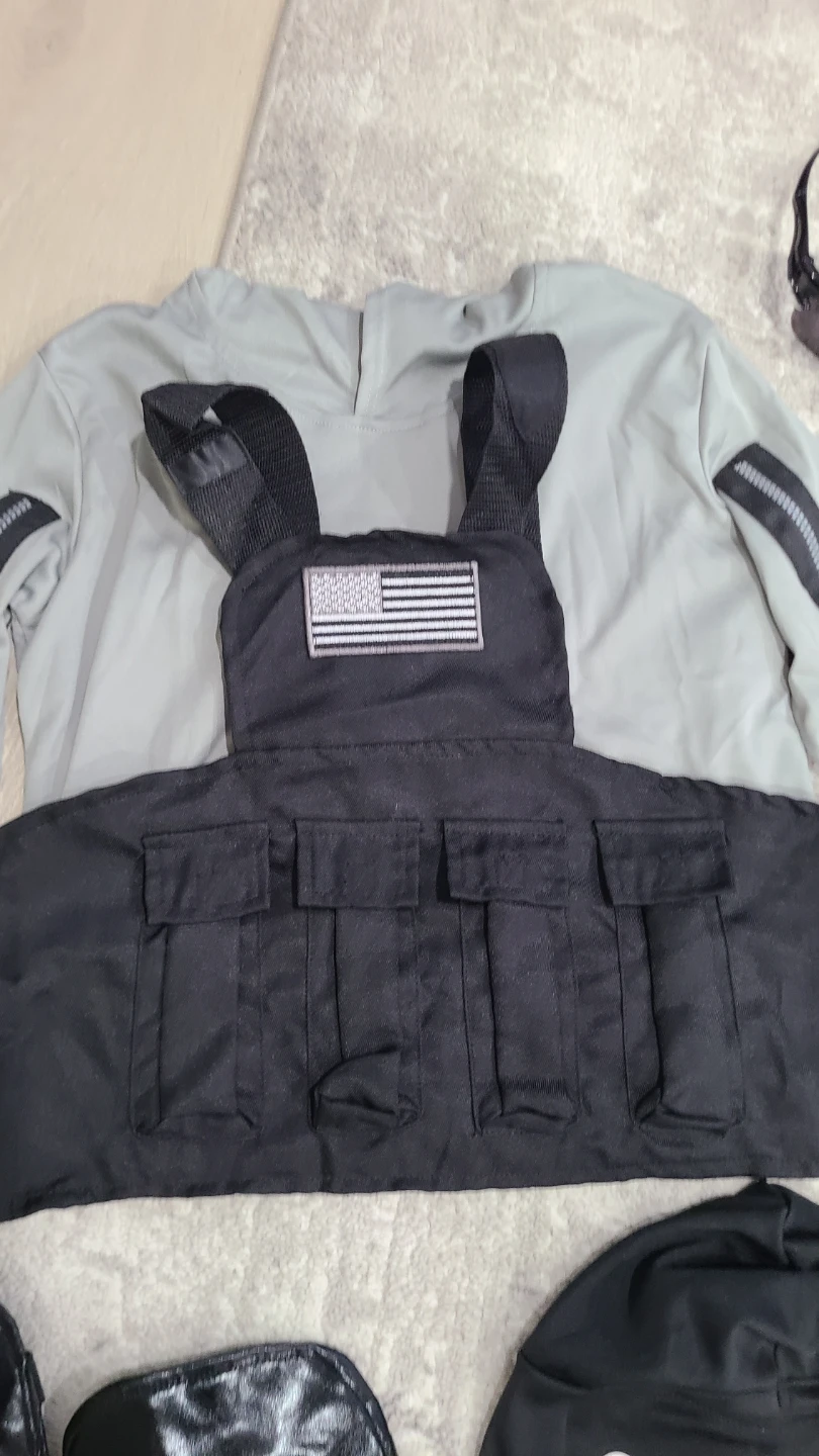 Skull Commando Costume Child Size Large 12-14 - photo 3