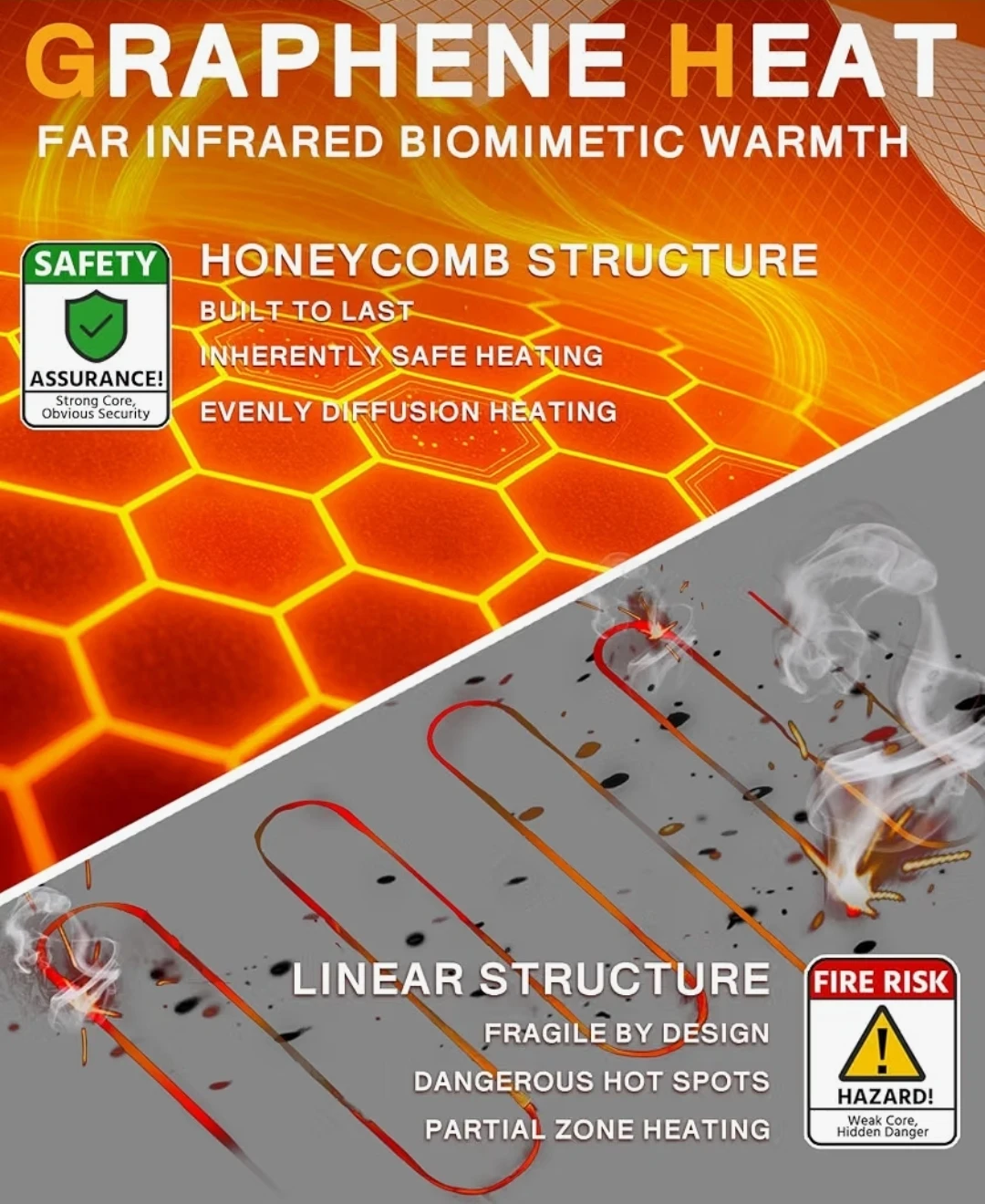 Graphene Heated Vest with 14000mAh Power Bank - photo 3