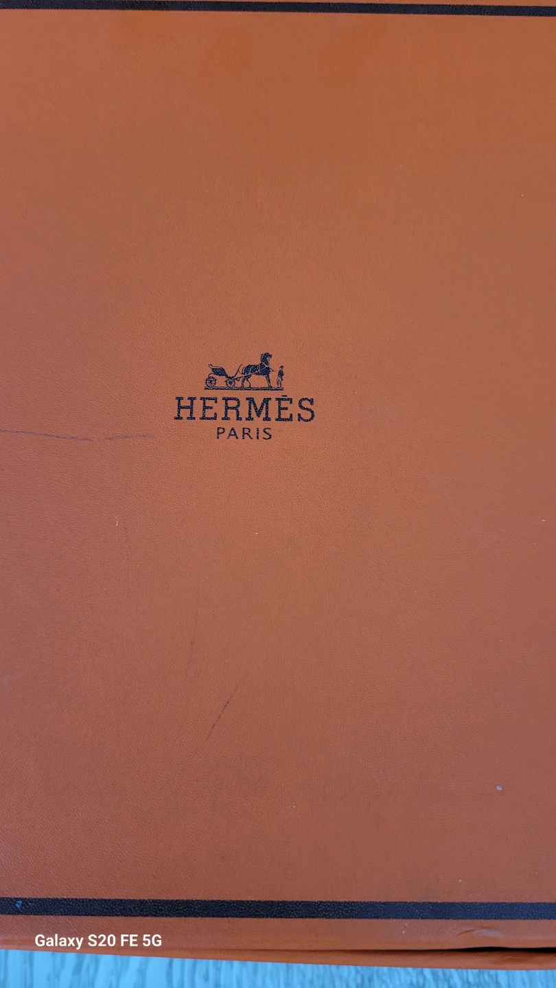 Hermes Oran Sandals Khaki Size 37 - photo 2
