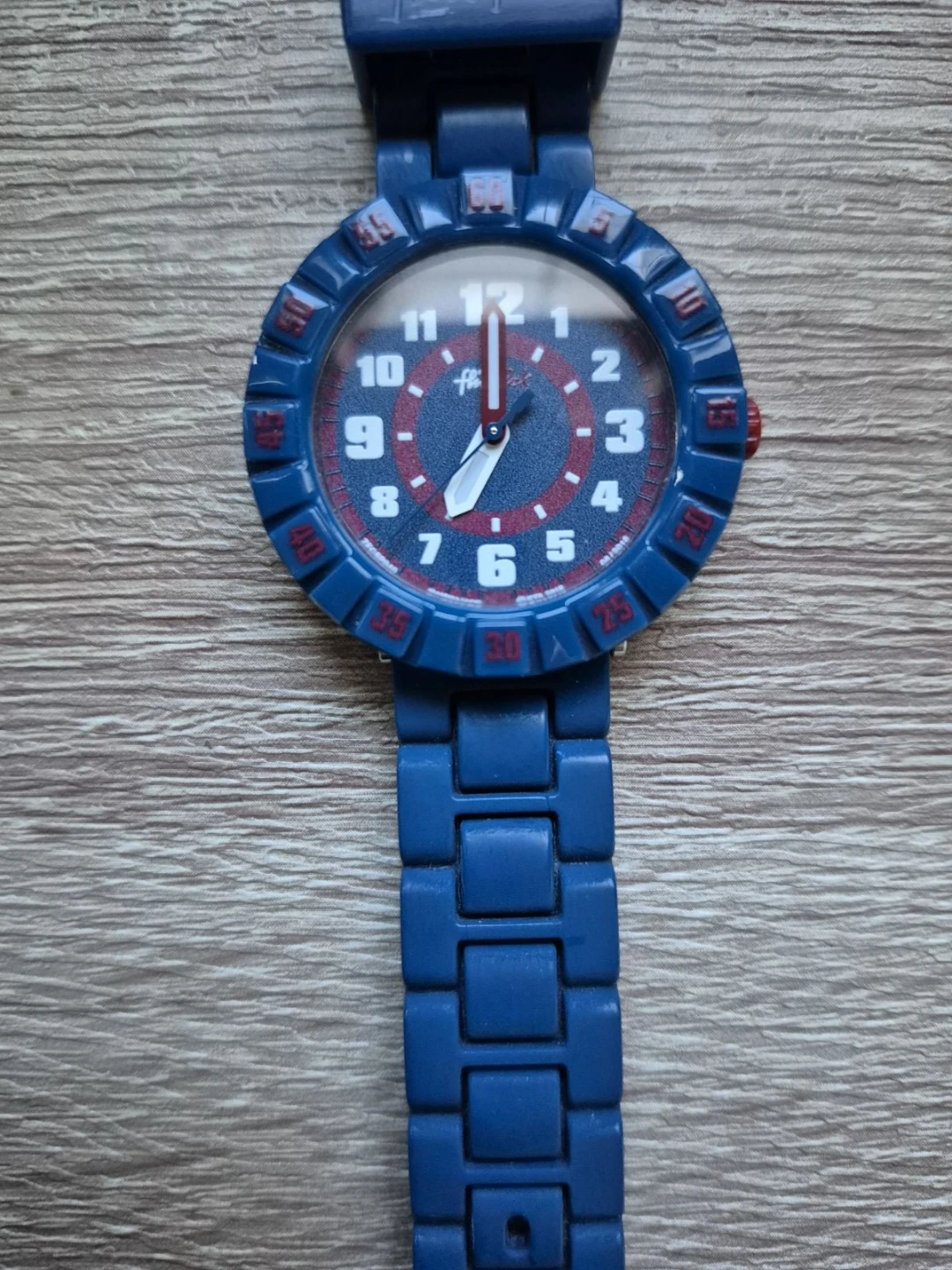Flik Flak Kids Swiss Watch "Seriously Navy" very good  Condition - photo 3
