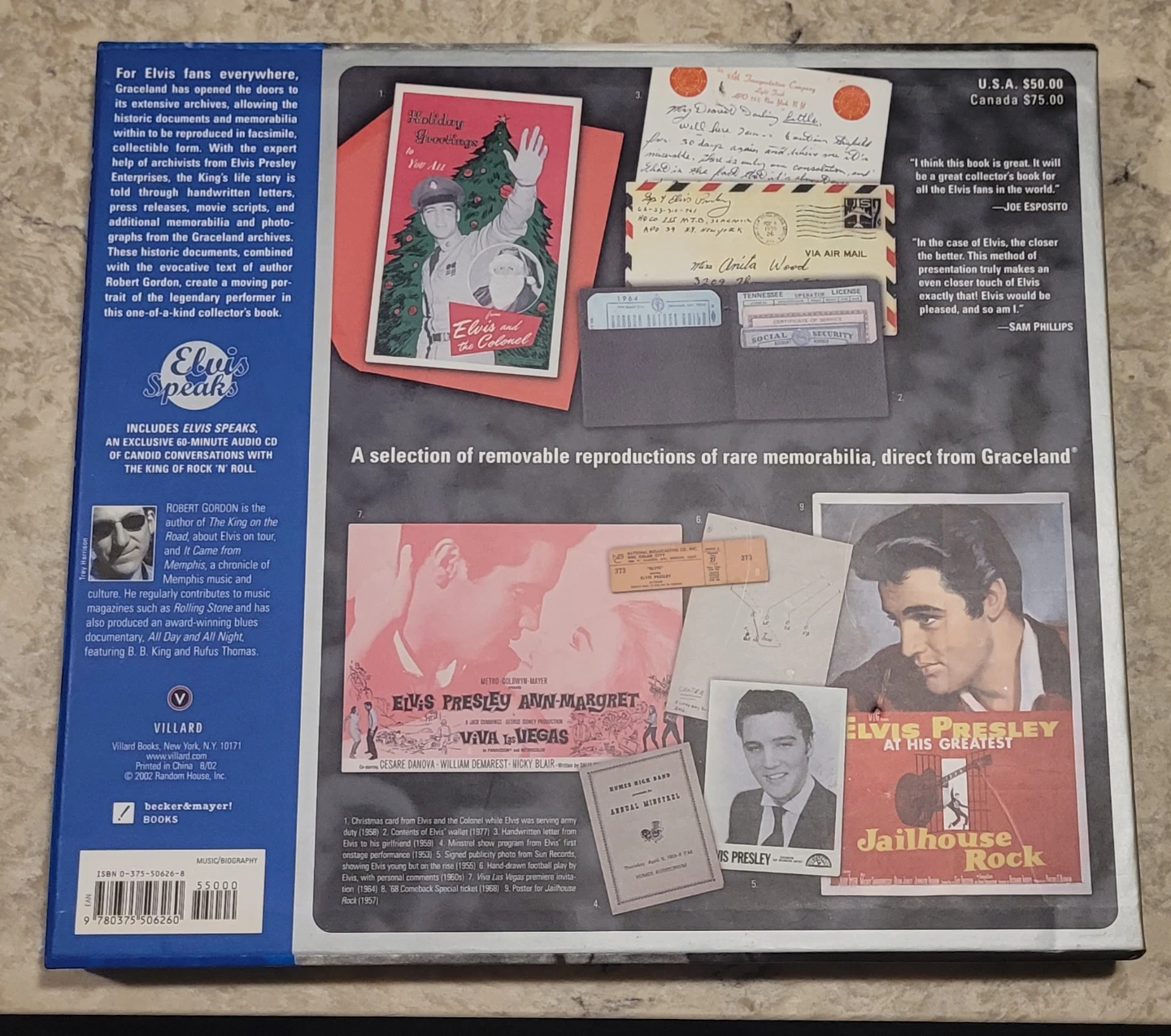 The Elvis Treasures Book by Robert Gordon - photo 2