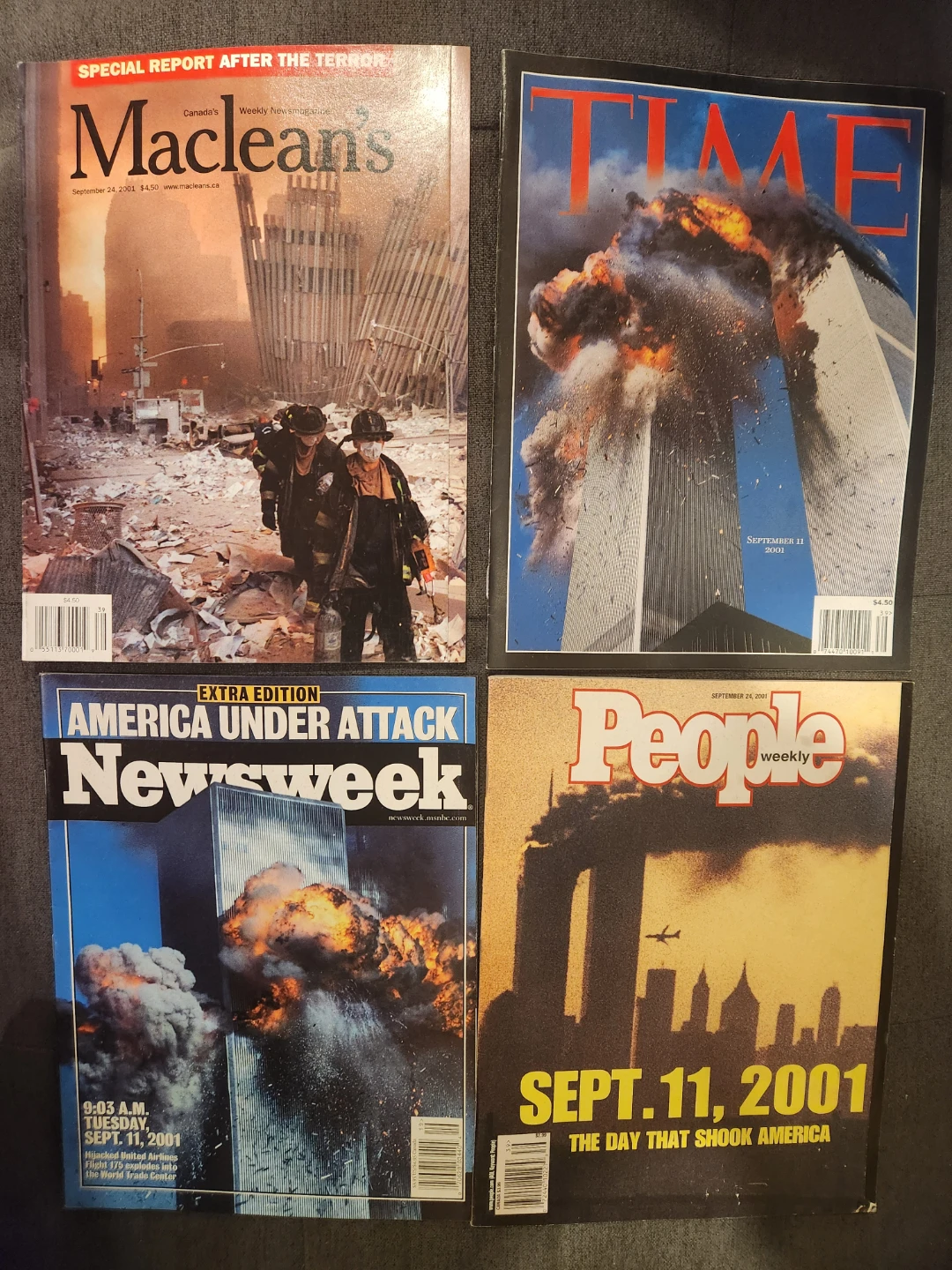 September 11 2001 Collector News Magazines