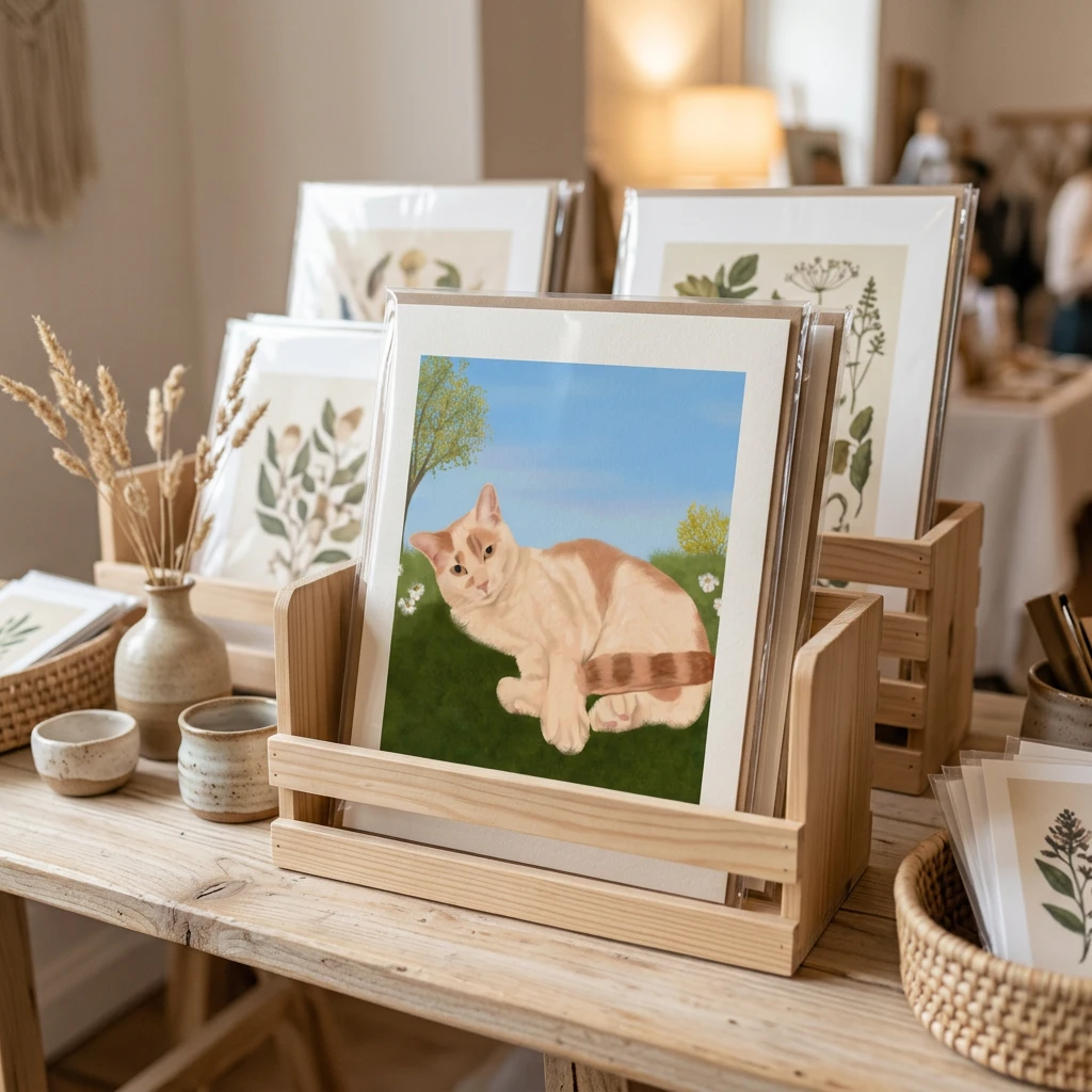 Custom Pet Portrait Art Print - photo 3