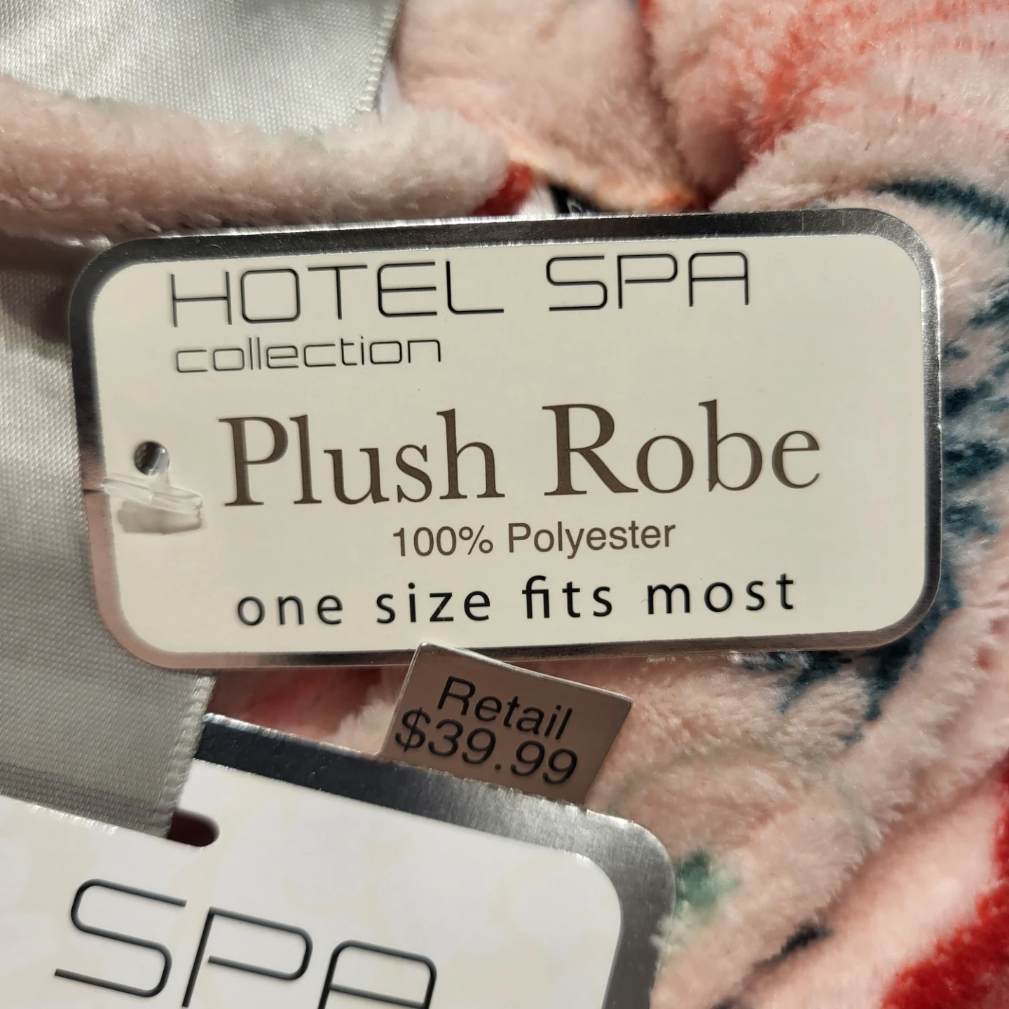 Ladies Hotel Spa Collection Plush Robe - photo 3