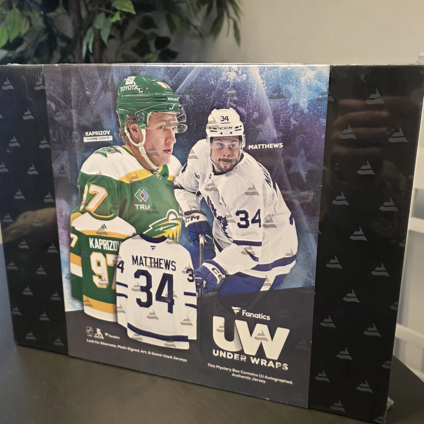 Fanatics NHL Under Wraps Mystery Jersey Box