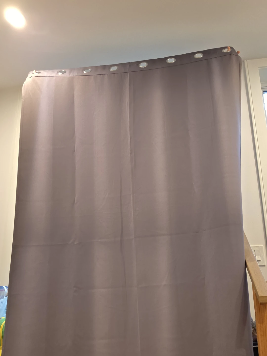 Dark Grey Blackout Curtains - photo 2