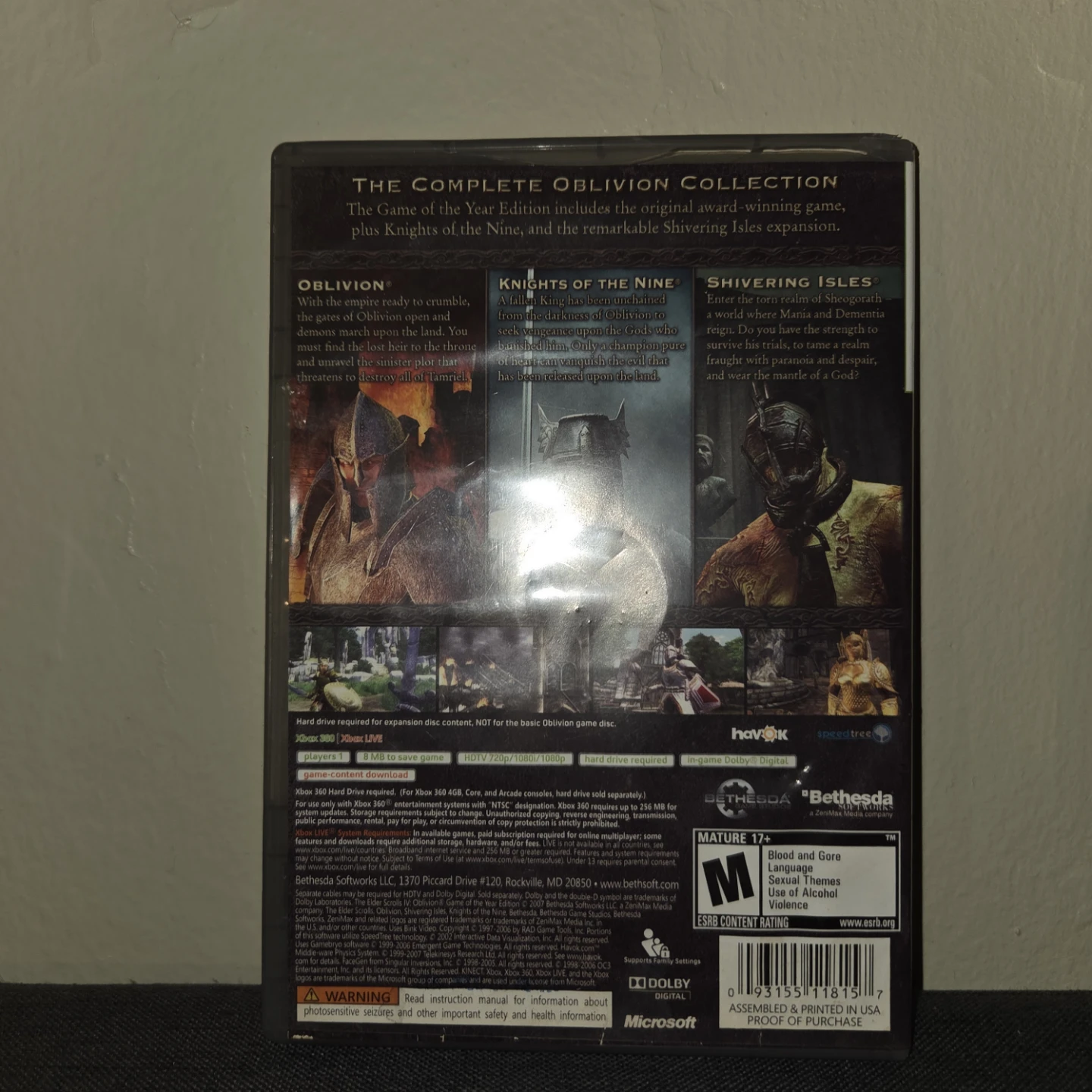 Oblivion Xbox 360 - photo 2