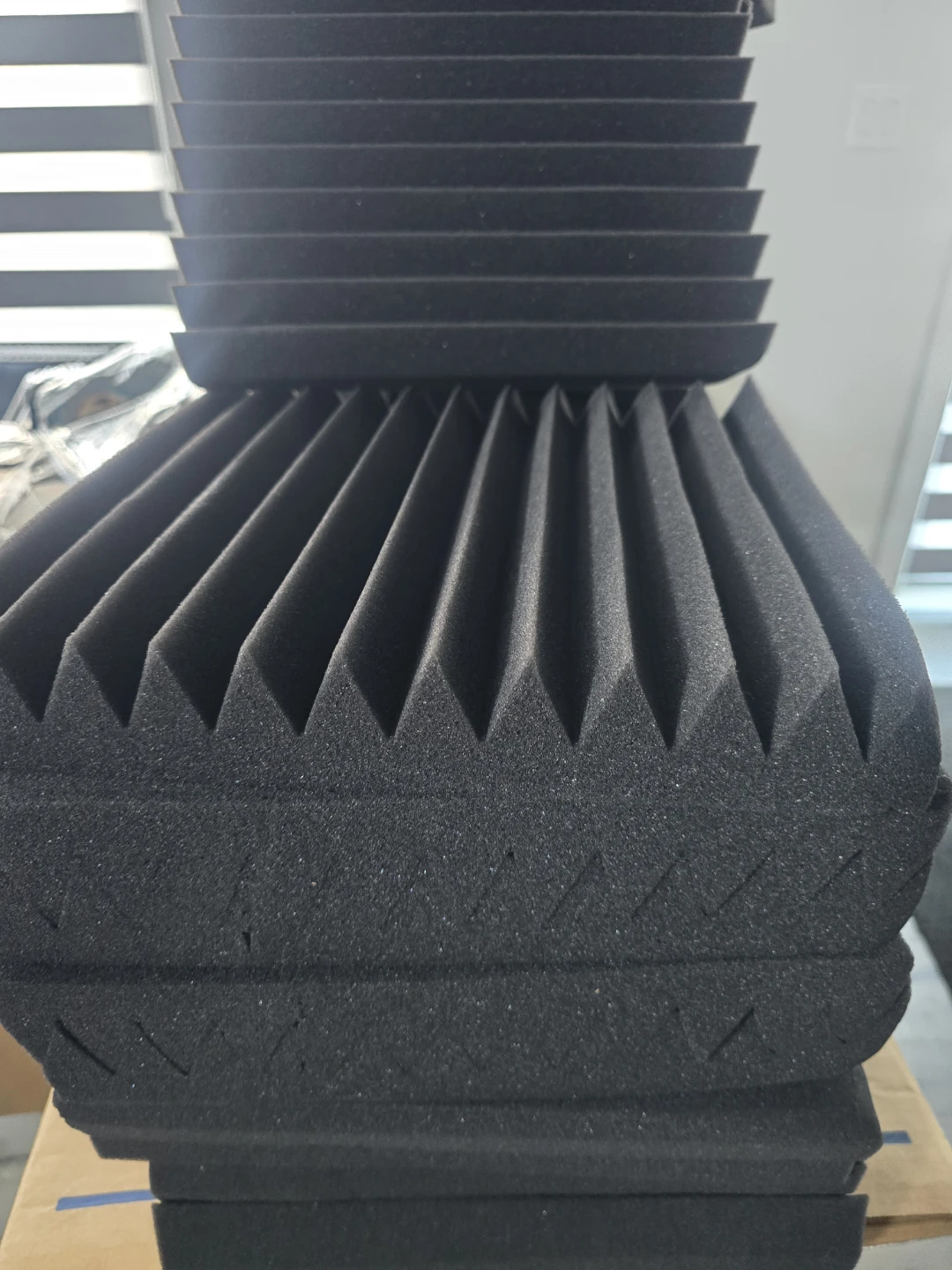 10pcs 2" Acoustic foam soundproofing panels