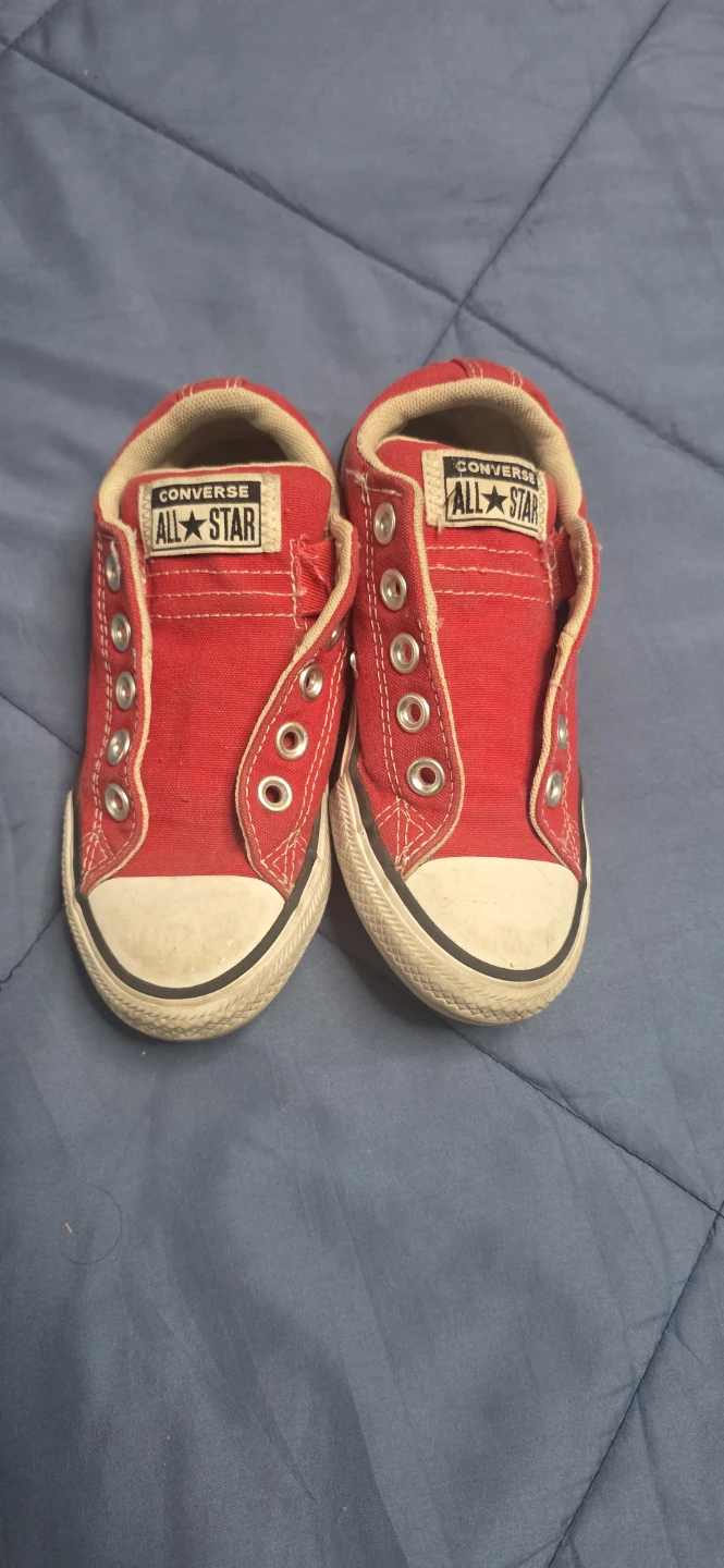 Red Converse All Star Sneakers