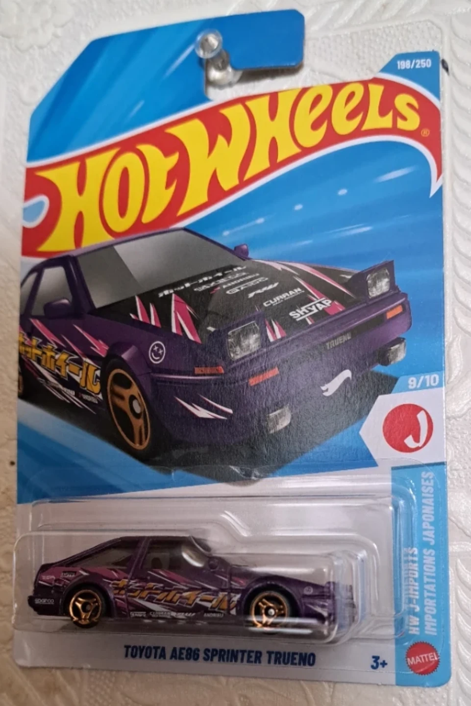 Hot Wheels Toyota AE86 Sprinter Trueno