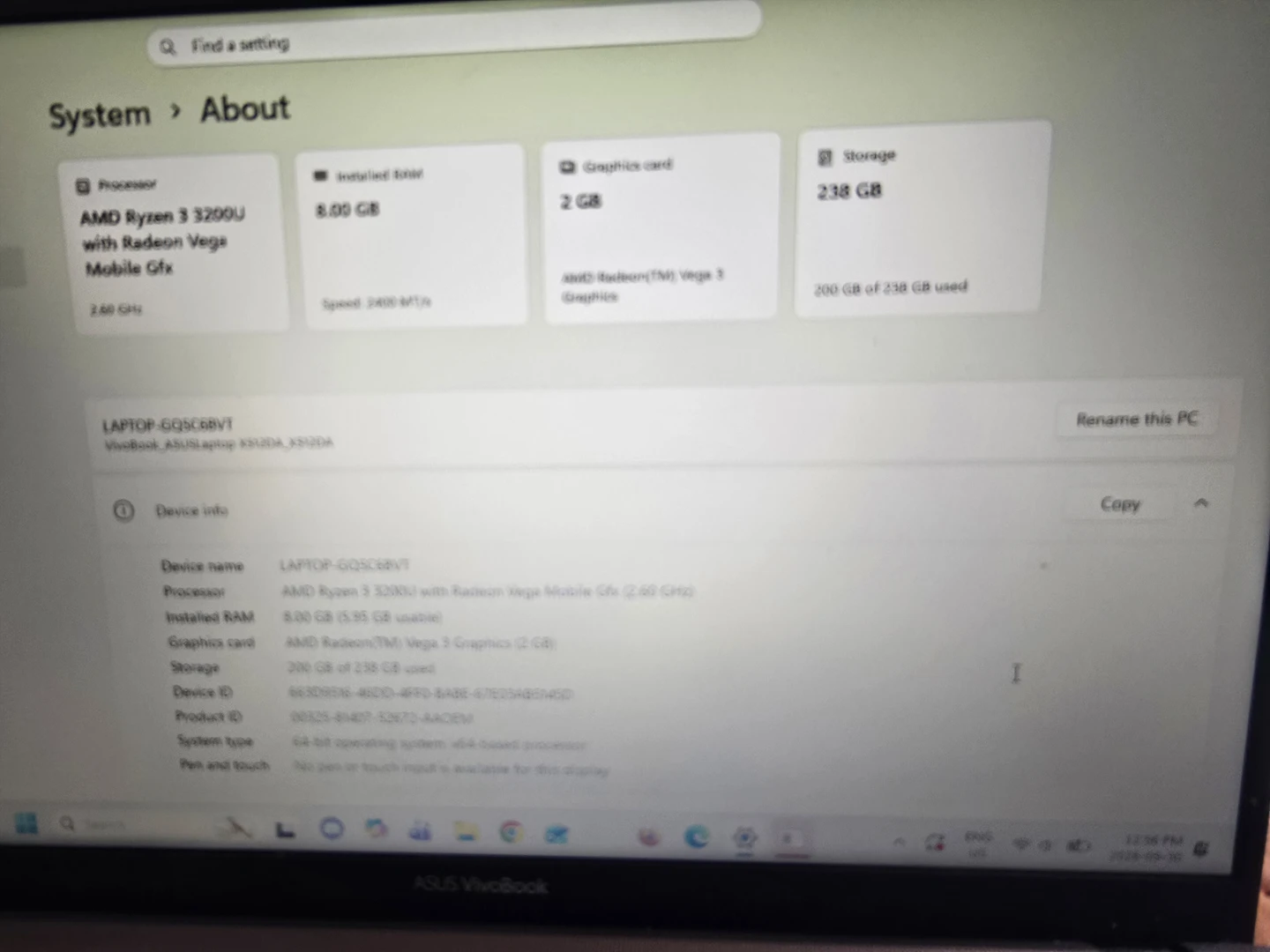 ASUS VivoBook X512DA Laptop – Ryzen 3, 8GB RAM, SSD - photo 4