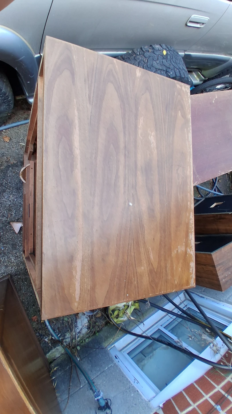 Vintage Wooden Leslie Speaker Cabinet - photo 5