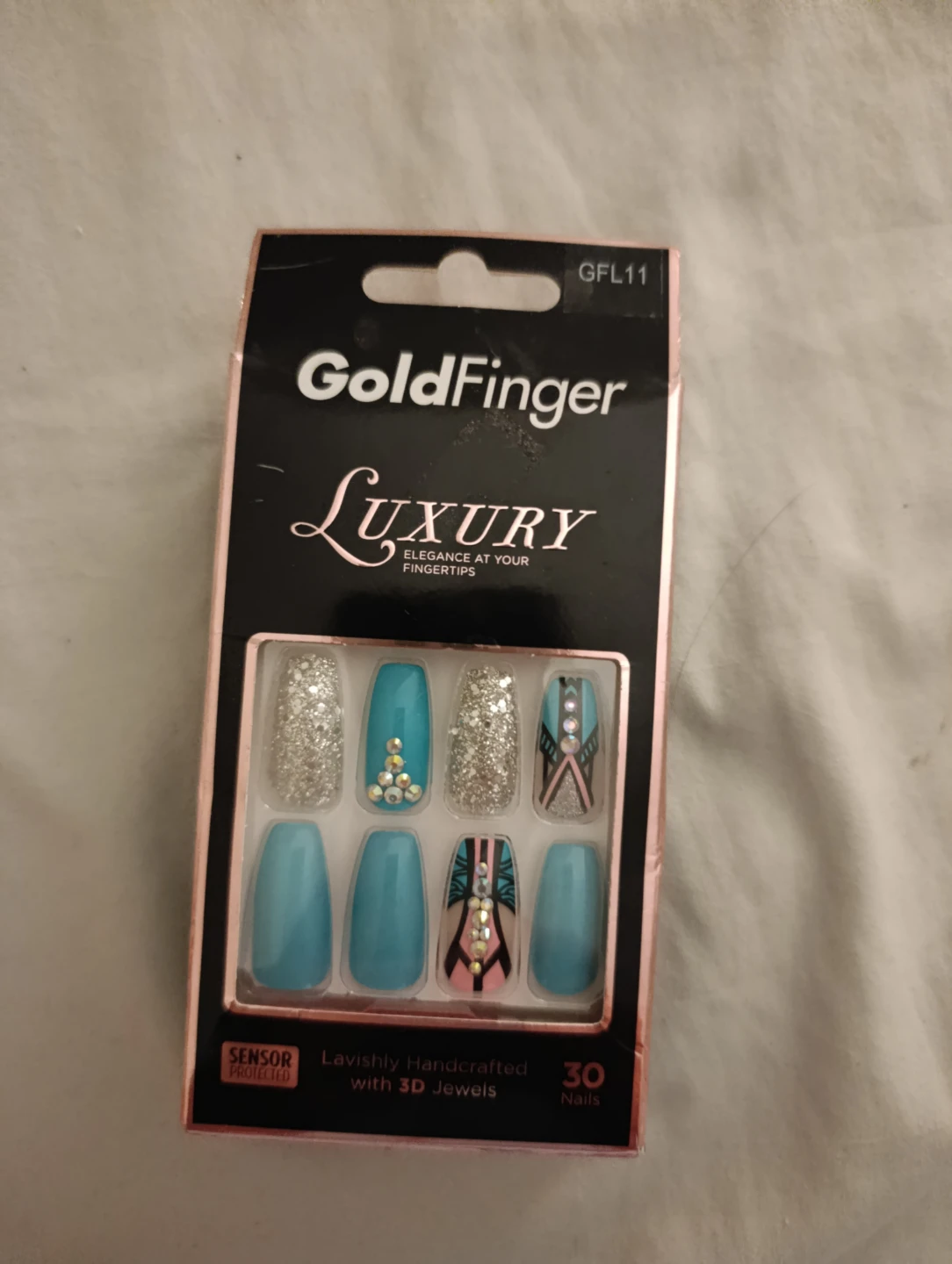 Luxury Press-on Nails with Jewels
