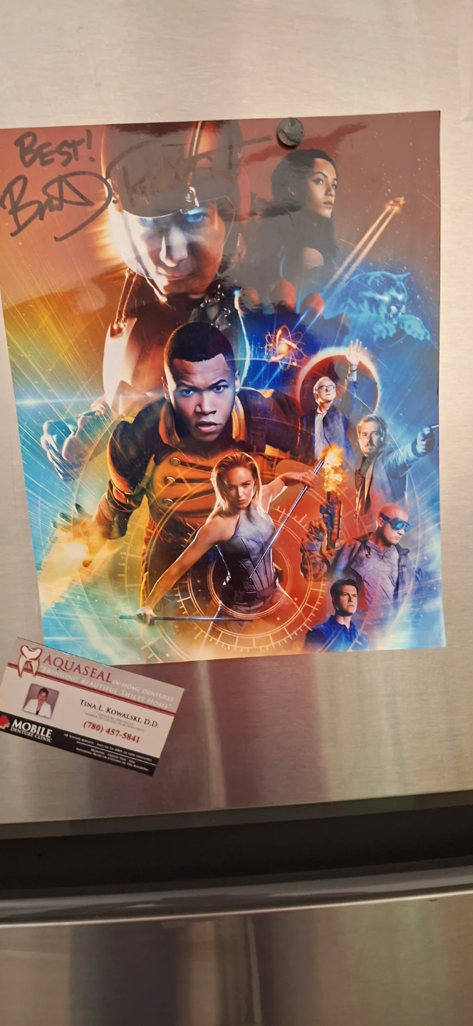 Signed DC Legends of Tomorrow Cast Poster