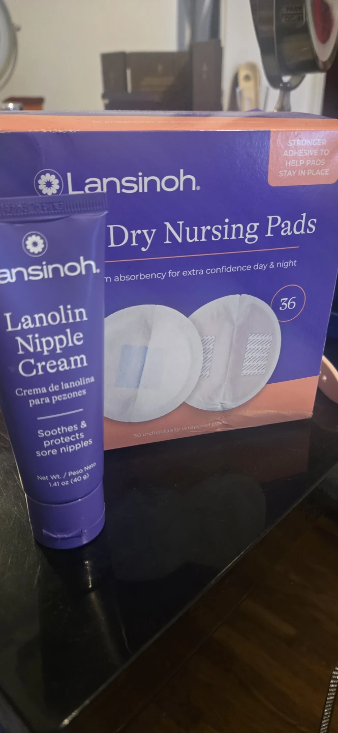 Nursing nipple pads and cream