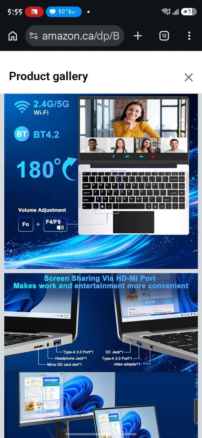 Brand new unopened laptop 2026 AI technology, windows 11 - photo 2