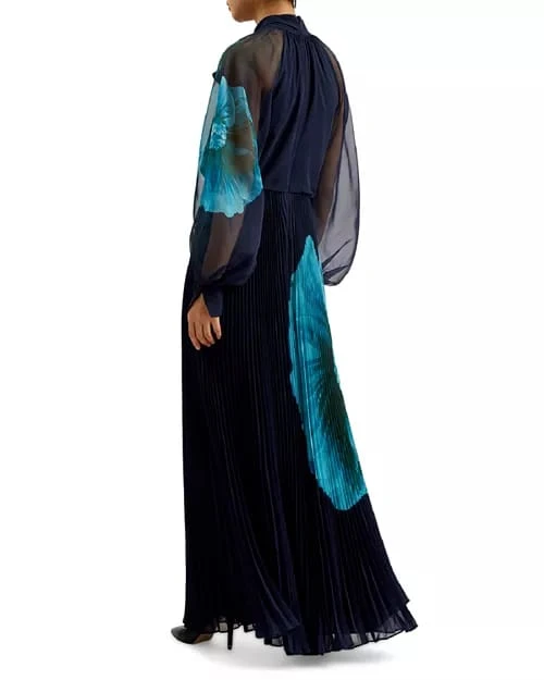 Ted BakerTie Neck Pleated Maxi Dress - photo 3