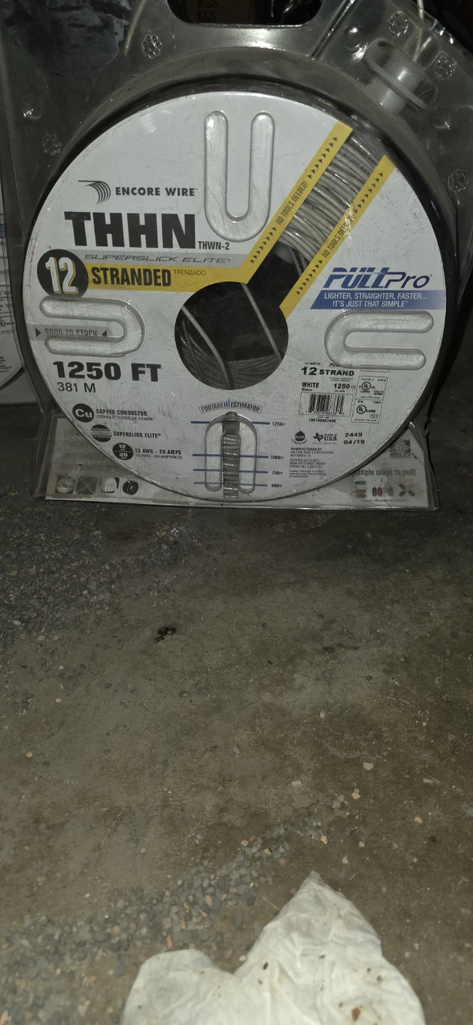 Encore Wire PullPro THHN Stranded Wire 1250ft - photo 2