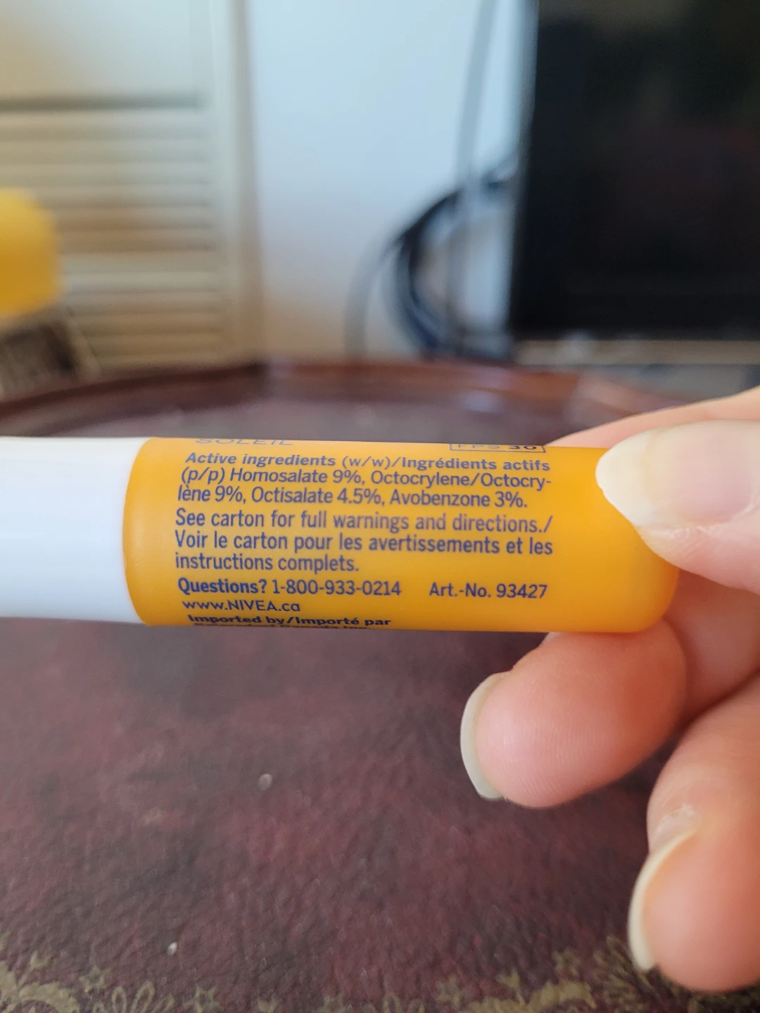 Nivea Sun Soleil SPF 30 Lip Balm - photo 2