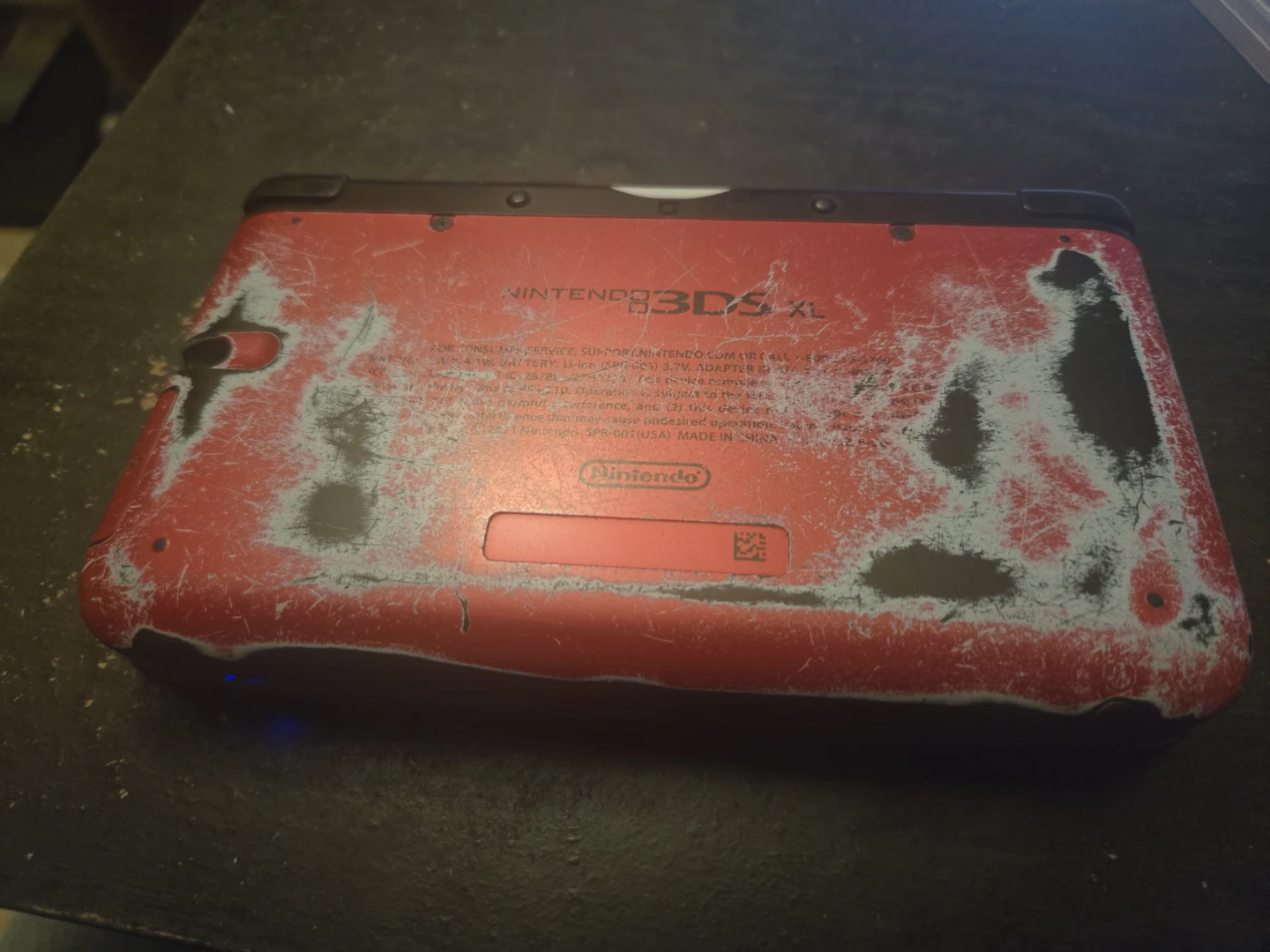 Nintendo 3DS XL Red with Pokemon Diamond, pearl and omega ruby - photo 2