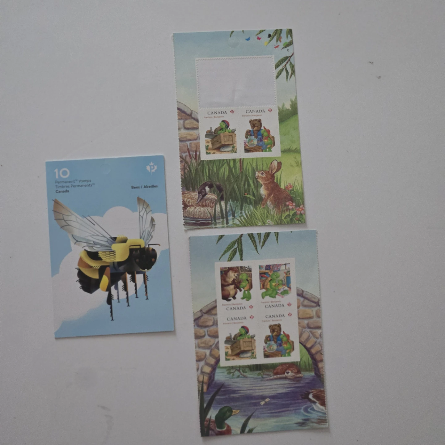 Canada Post Franklin and Bees Postage Stamp Collection - photo 2