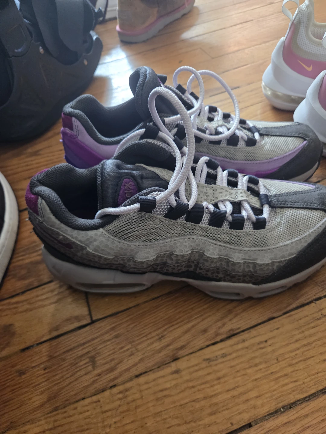 Nike Air Max 95 Purple Sneakers - photo 4