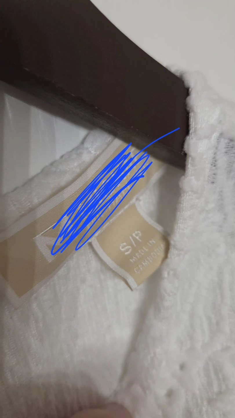 Michael Kors White Textured Blouse - photo 2