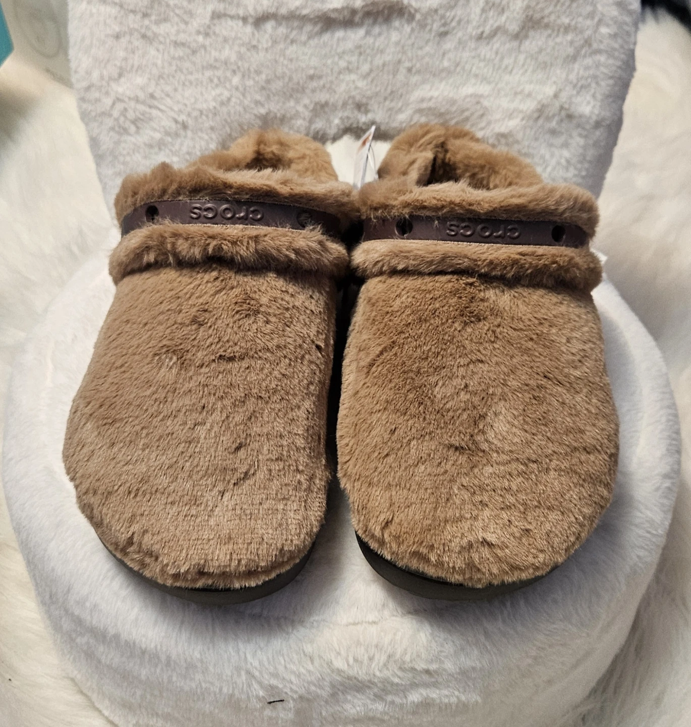 Crocs Classic Unfurgettable Clog - Milk Chocolate Unisex - photo 2