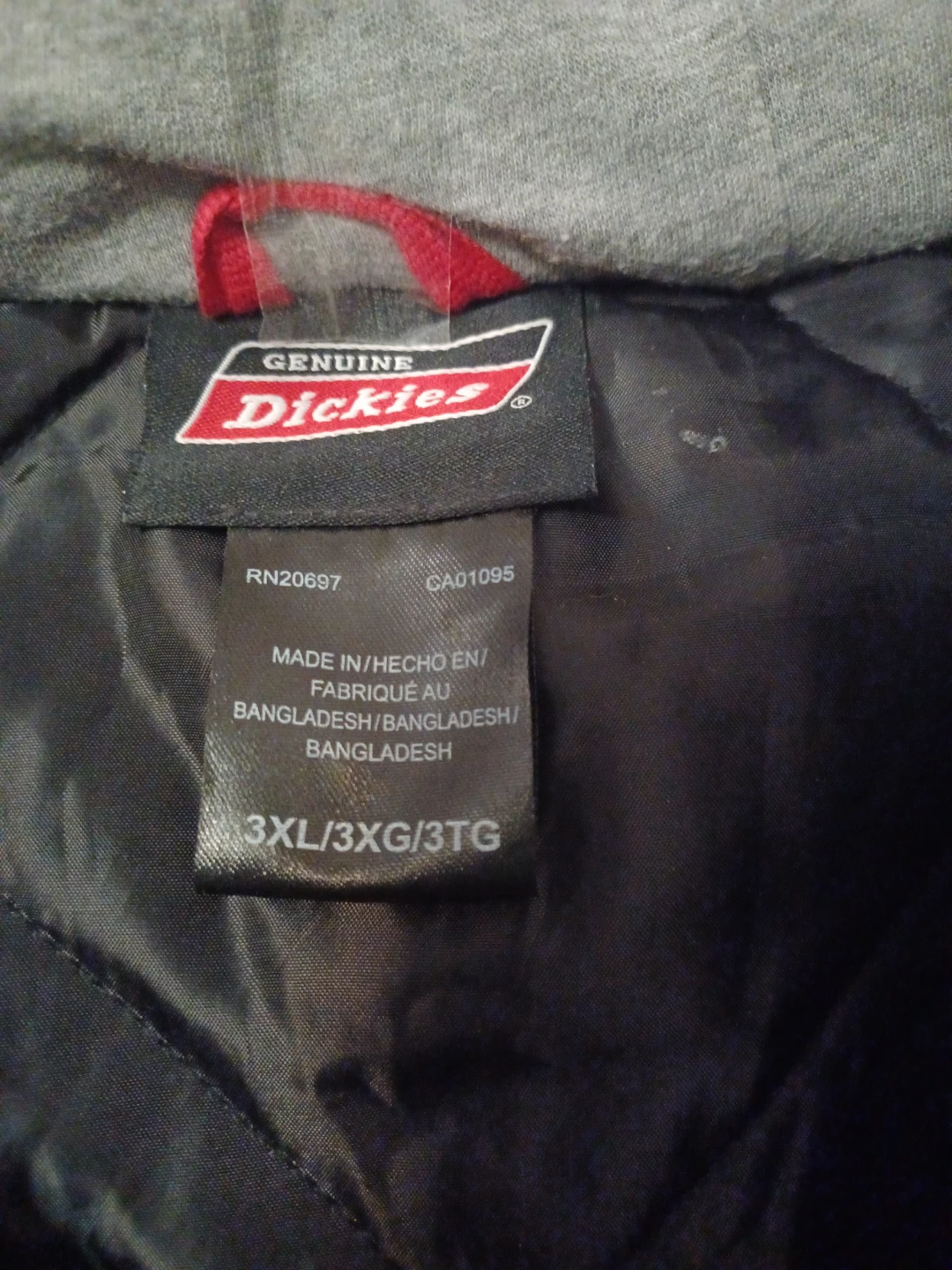 Dickies Quilted Hooded Jacket Olive Green - photo 2