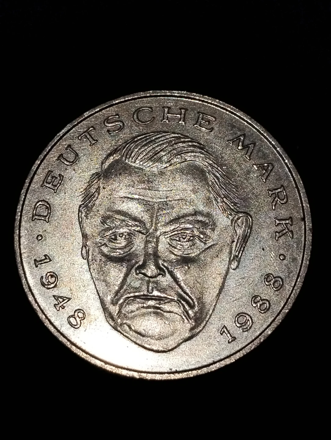 1992 German 2 Deutsche Mark Coin